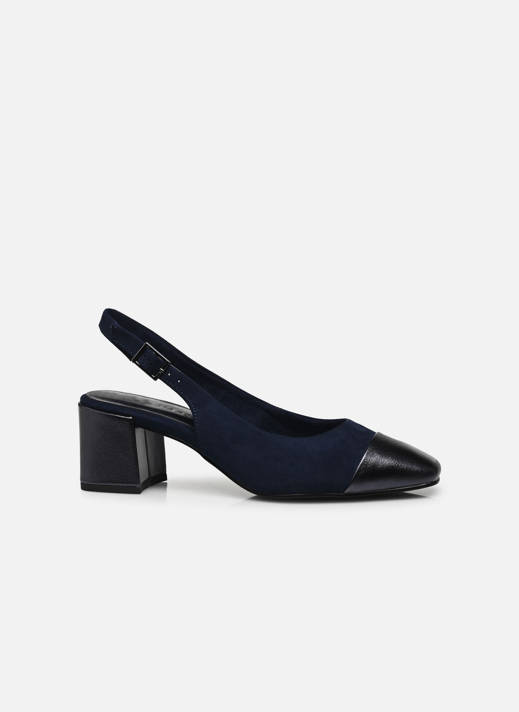 Pumps mit Riemchen 29610-42 N damen blau Marco Tozzi Pumps mit Riemchen 29610-42 N damen blau NAVY COMB