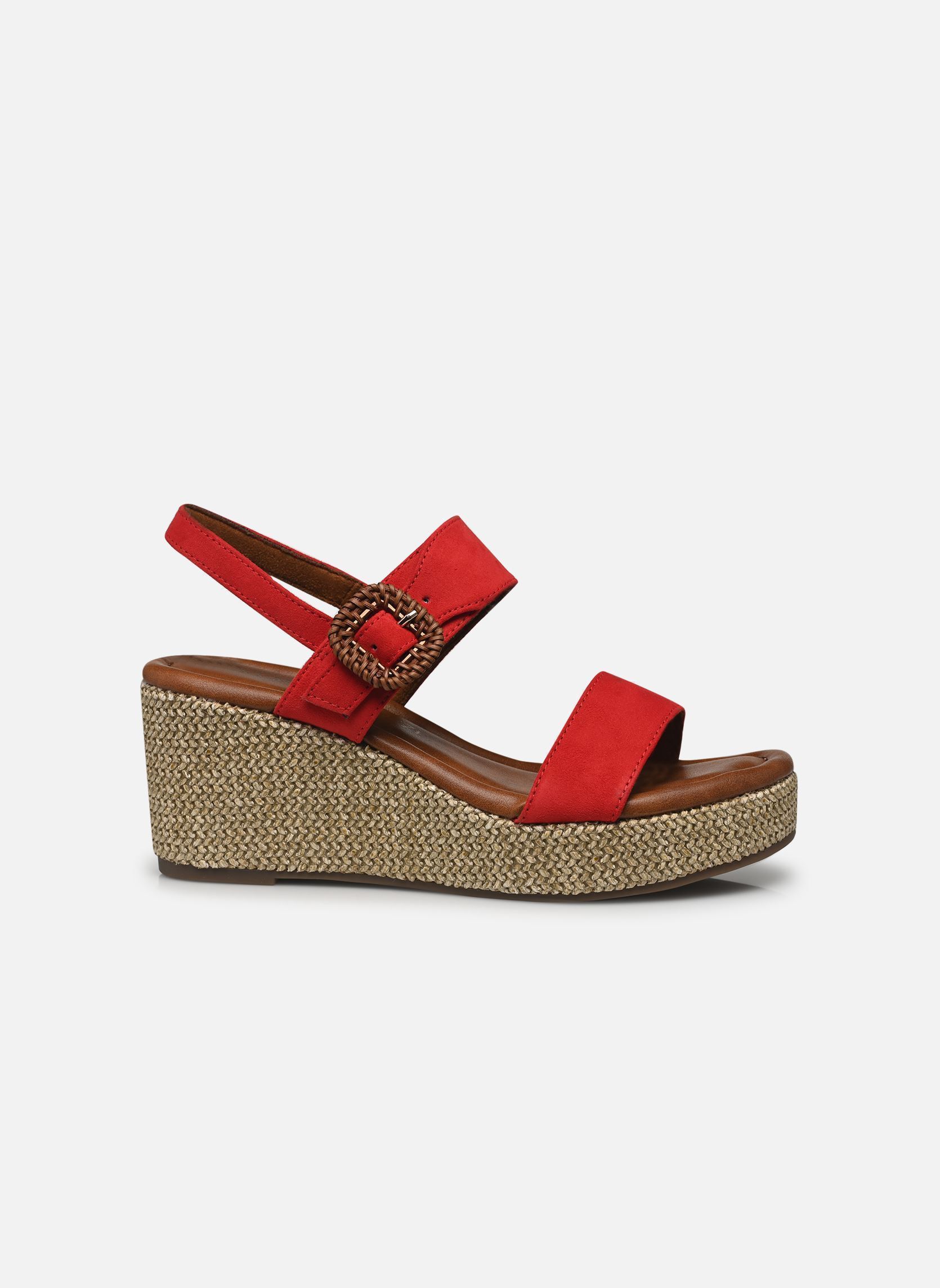 Keil- und Plateausandalen 28039-44 N damen rot Marco Tozzi Keil- und Plateausandalen 28039-44 N damen rot RED