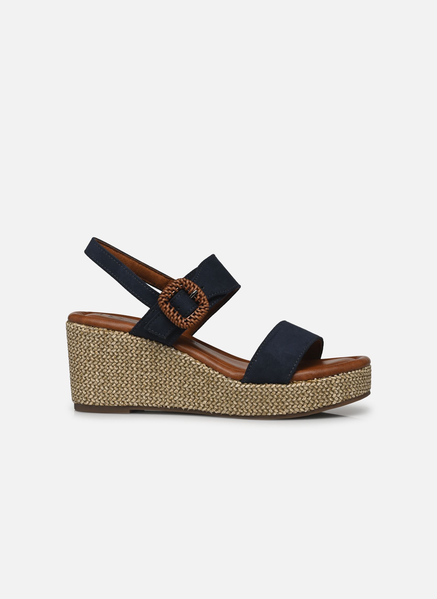 Keil- und Plateausandalen 28039-44 N damen blau Marco Tozzi Keil- und Plateausandalen 28039-44 N damen blau NAVY