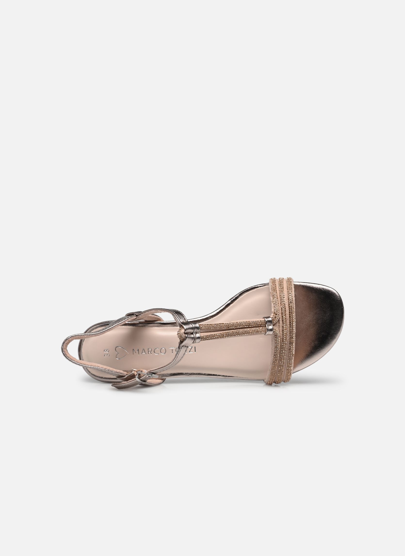 Sandalen 28233-42 N dames roze Marco Tozzi Sandalen 28233-42 N dames roze ROSE MET. COMB