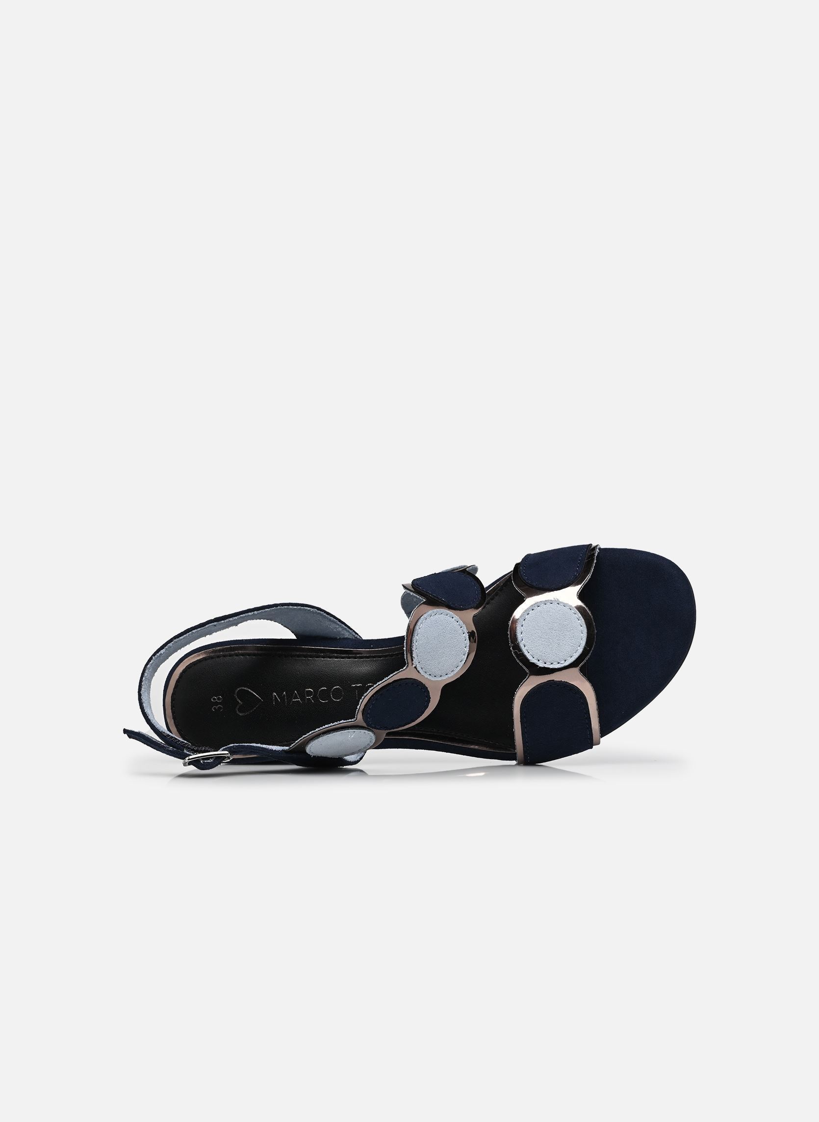 Sandalen 28347-42 N damen blau Marco Tozzi Sandalen 28347-42 N damen blau NAVY COMB