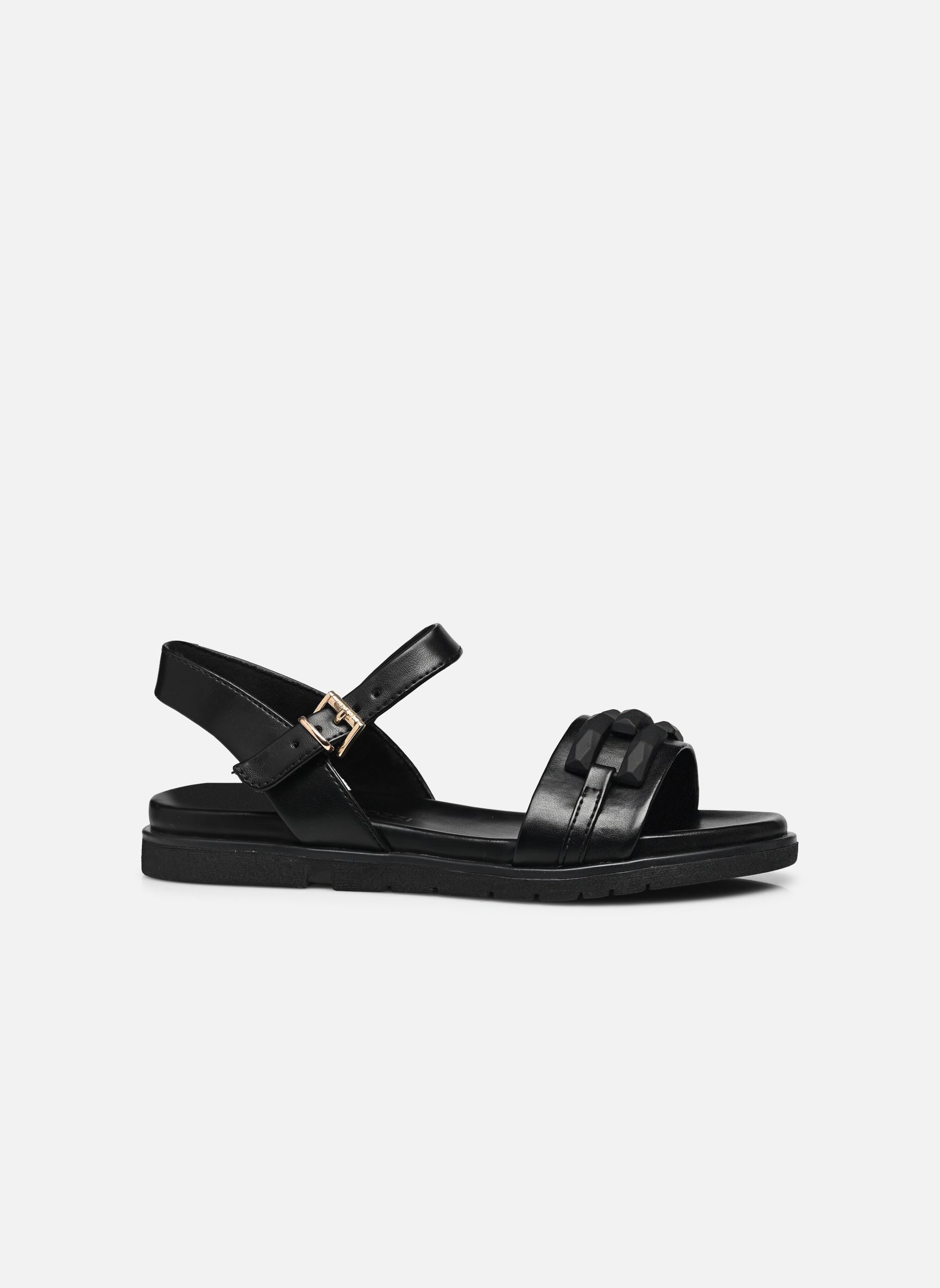 Flache Sandalen 28406-44 N damen schwarz Marco Tozzi Flache Sandalen 28406-44 N damen schwarz BLACK