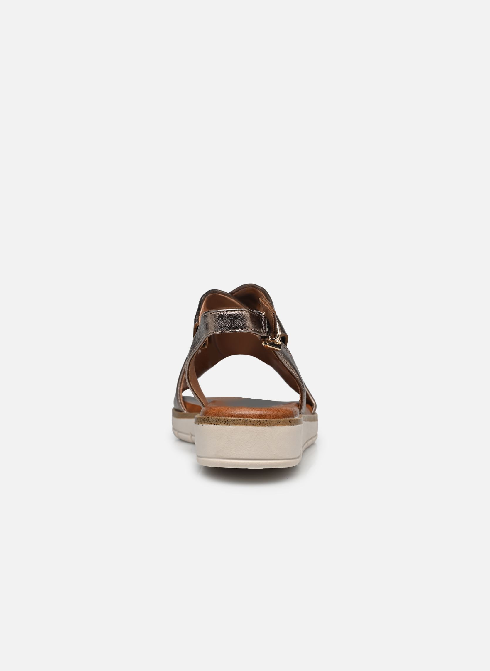 Flache Sandalen 28603-44 N damen silber Marco Tozzi Flache Sandalen 28603-44 N damen silber ROSE METALLIC