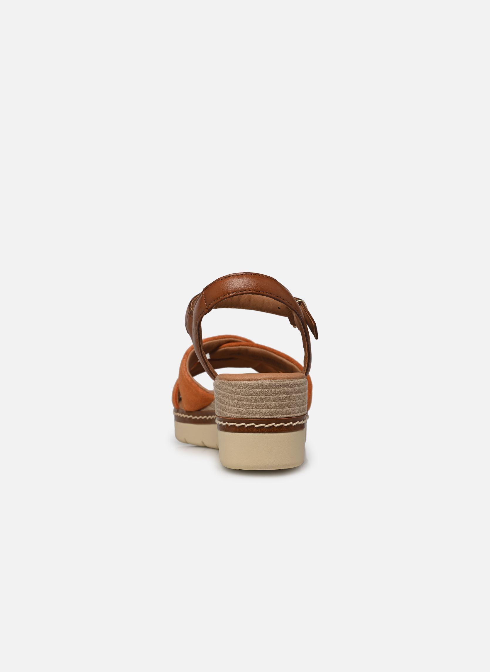 Sandali con zeppa e plateau 28722-44 N donna arancione Marco Tozzi Sandali con zeppa e plateau 28722-44 N donna arancione MANGO COMB