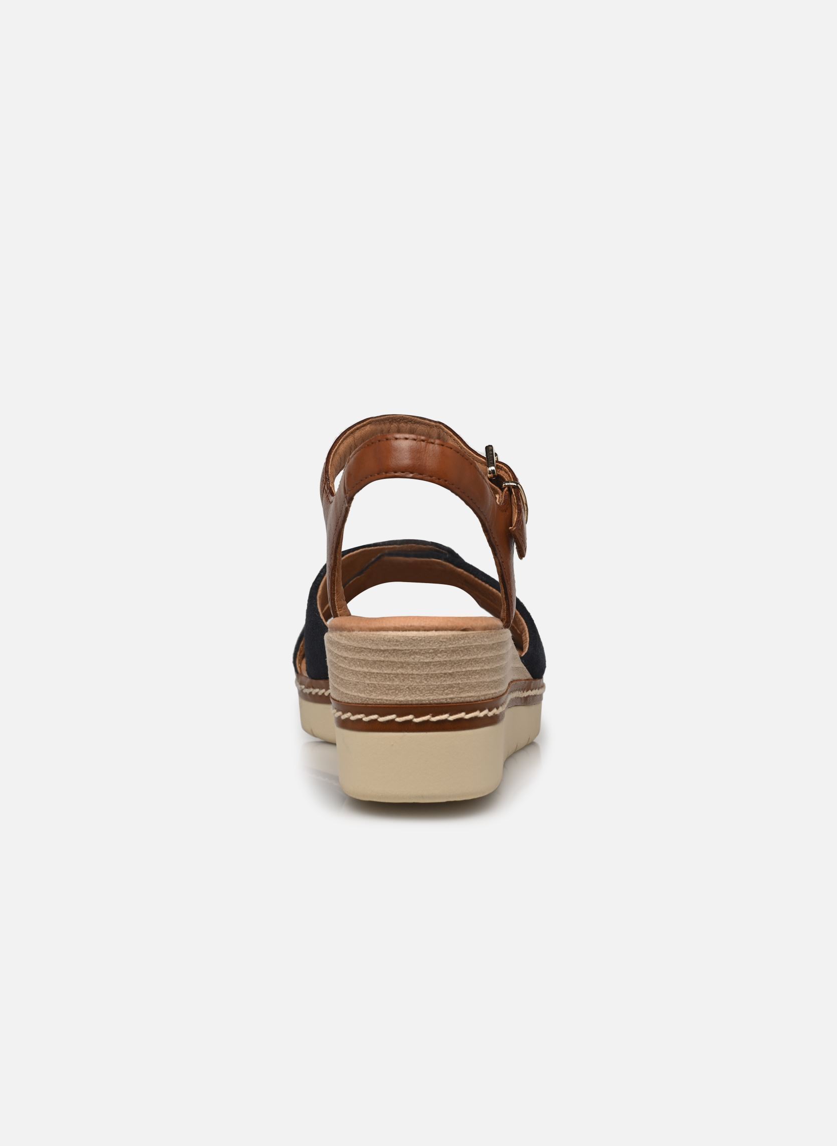 Sandalias y plataformas de cuña 28722-44 N mujer azul Marco Tozzi Sandalias y plataformas de cuña 28722-44 N mujer azul NAVY COMB