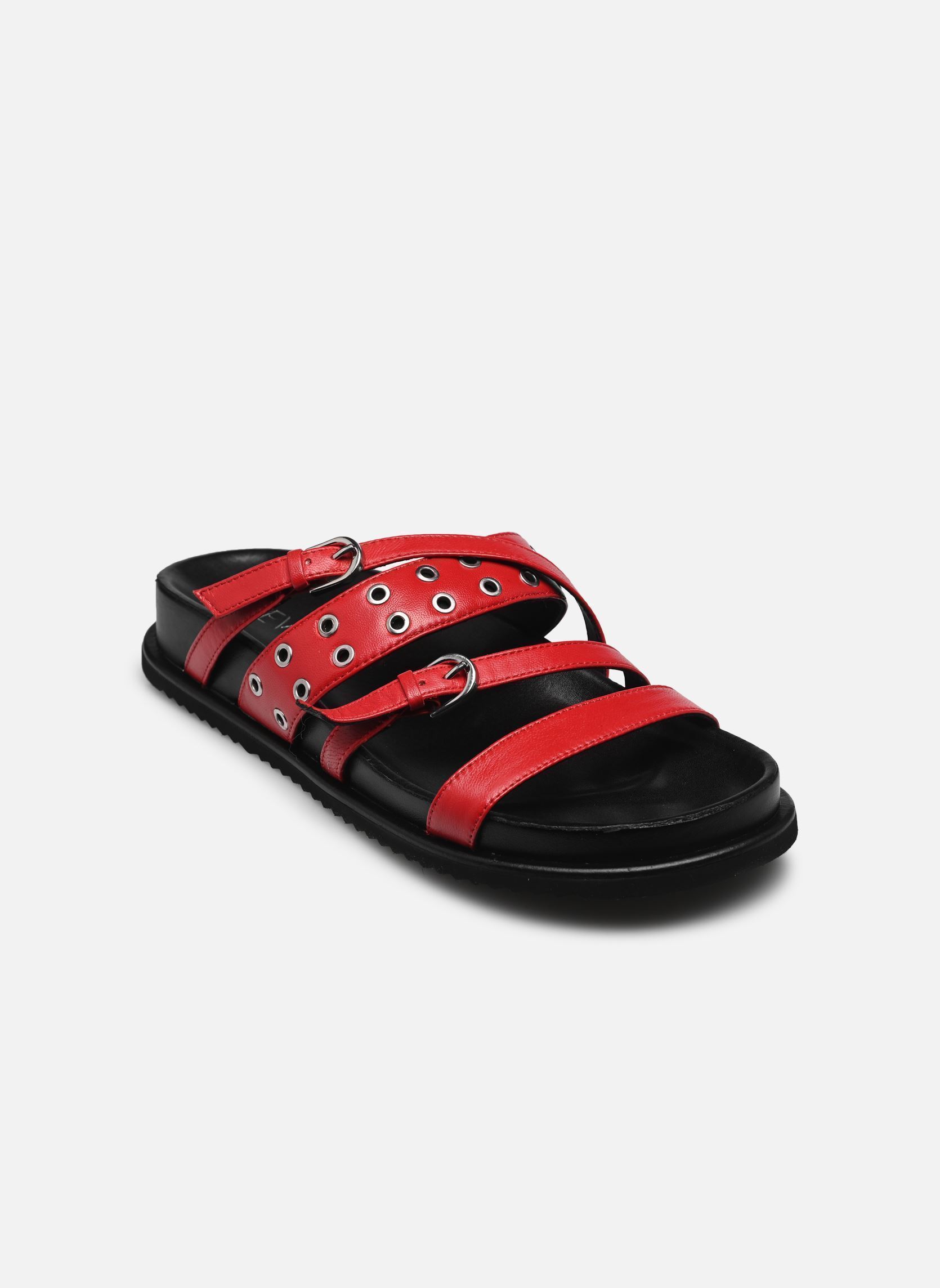 Pantoletten und Clogs 27416-44 damen rot NEWD. Pantoletten und Clogs 27416-44 damen rot RED