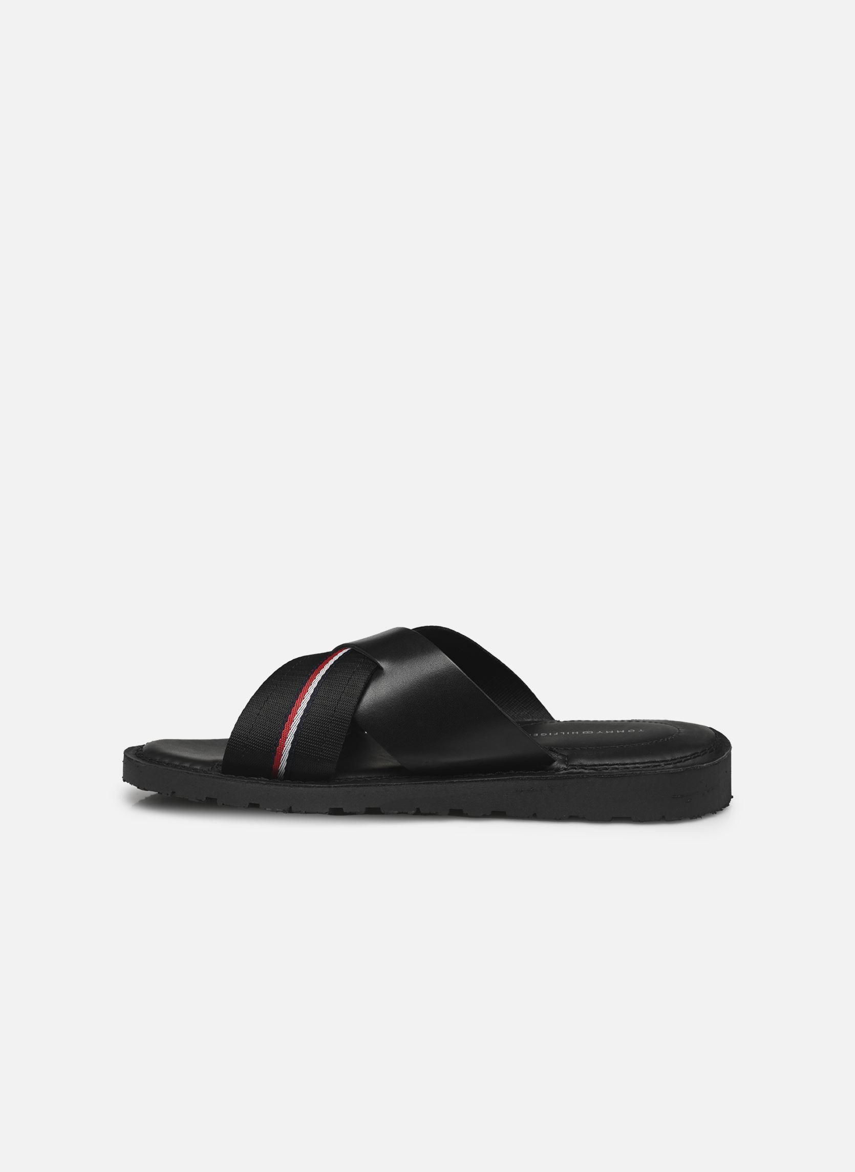 Sandalen und Pantoletten CORE HILFIGER LH CRI herren schwarz Tommy Hilfiger Sandalen und Pantoletten CORE HILFIGER LH CRI herren schwarz BLACK