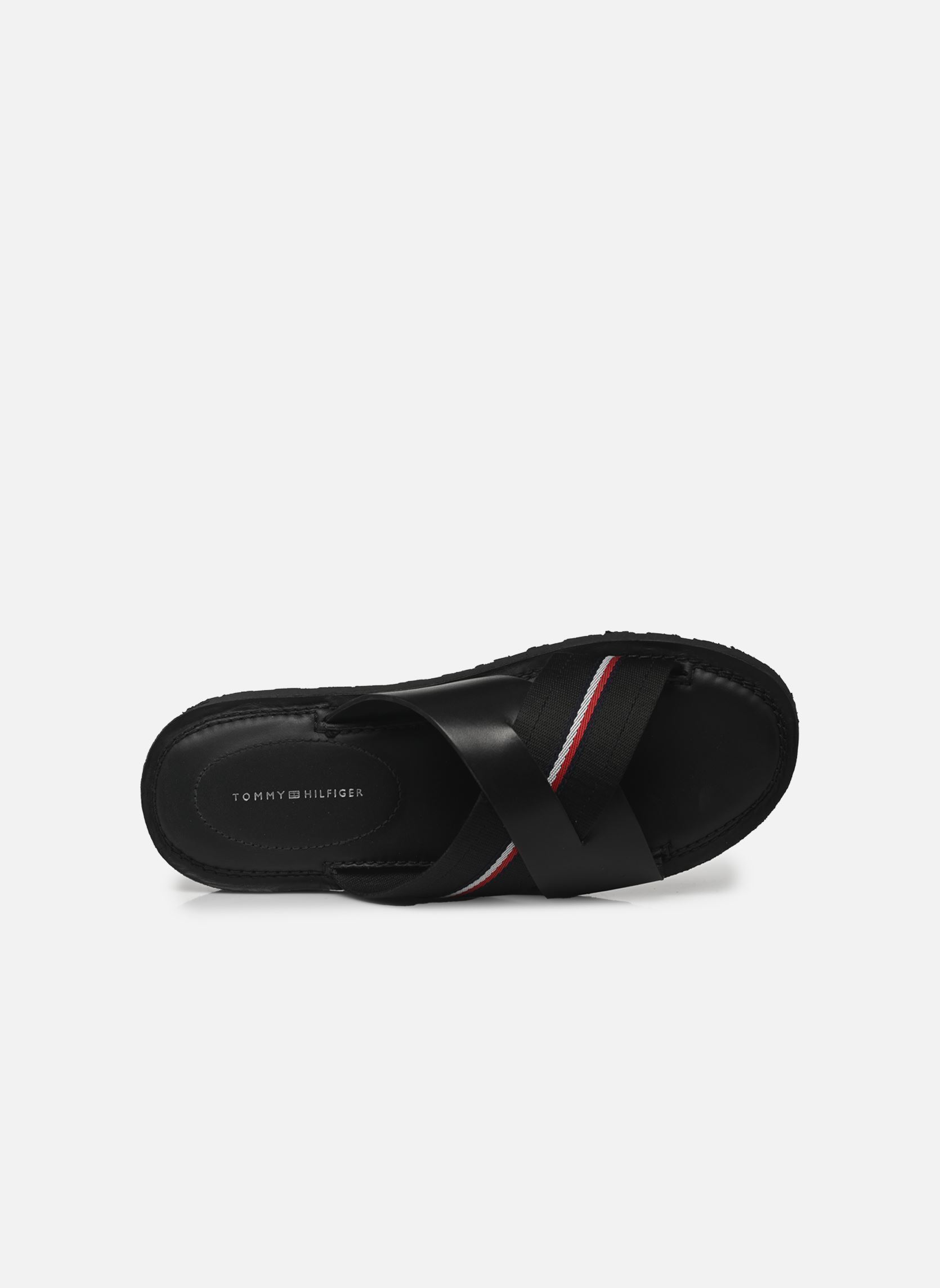 Sandalen und Pantoletten CORE HILFIGER LH CRI herren schwarz Tommy Hilfiger Sandalen und Pantoletten CORE HILFIGER LH CRI herren schwarz BLACK