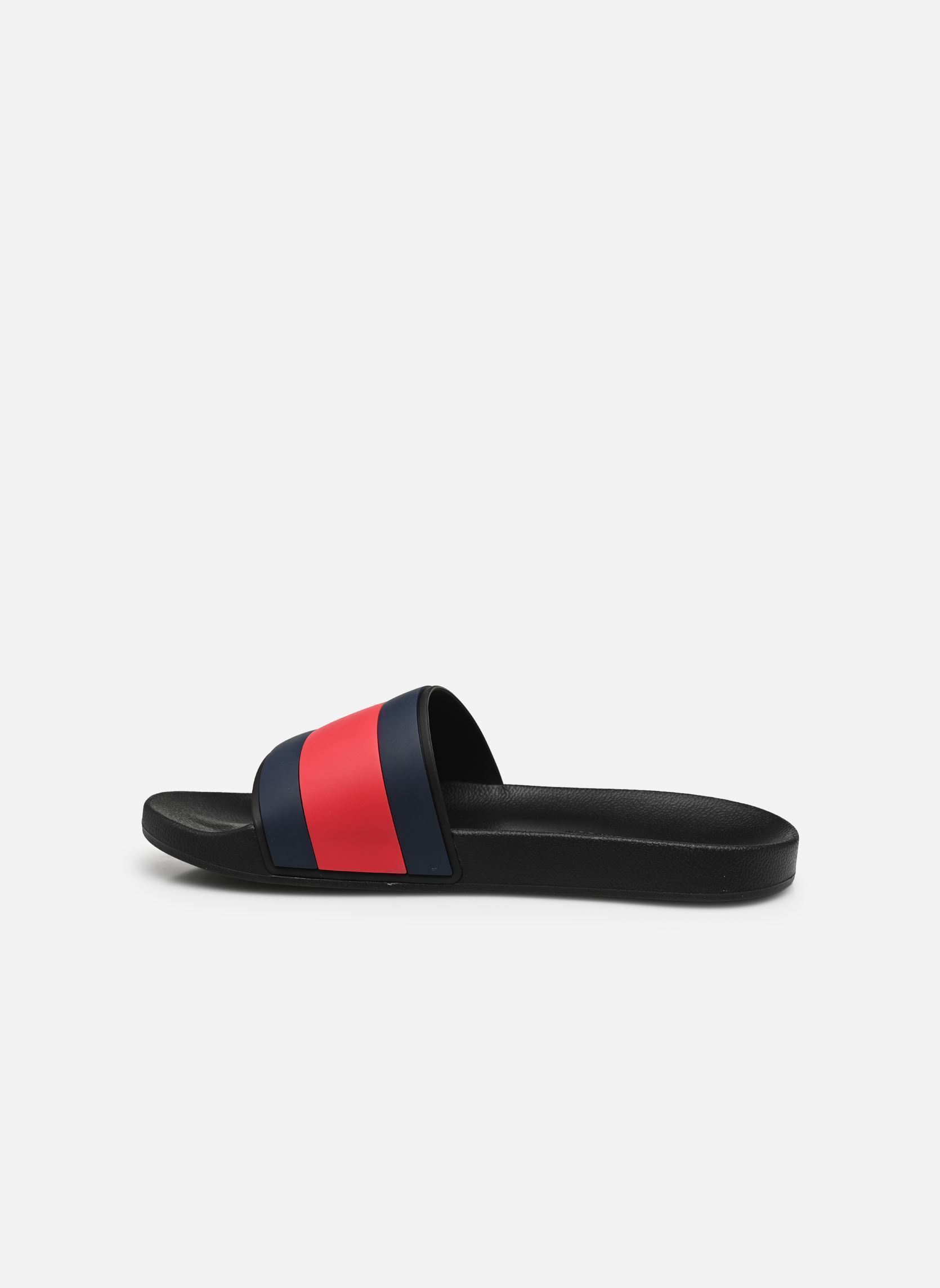 Sandalias y zuecos RUBBER TH FLAG POOL hombre negro Tommy Hilfiger Sandalias y zuecos RUBBER TH FLAG POOL hombre negro BLACK