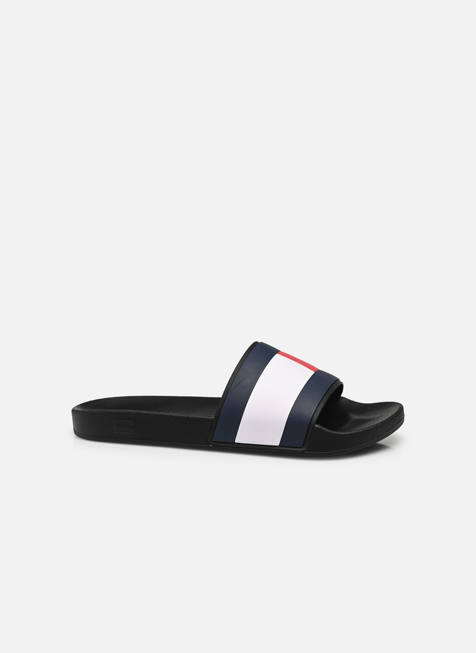 Sandalias y zuecos RUBBER TH FLAG POOL hombre negro Tommy Hilfiger Sandalias y zuecos RUBBER TH FLAG POOL hombre negro BLACK