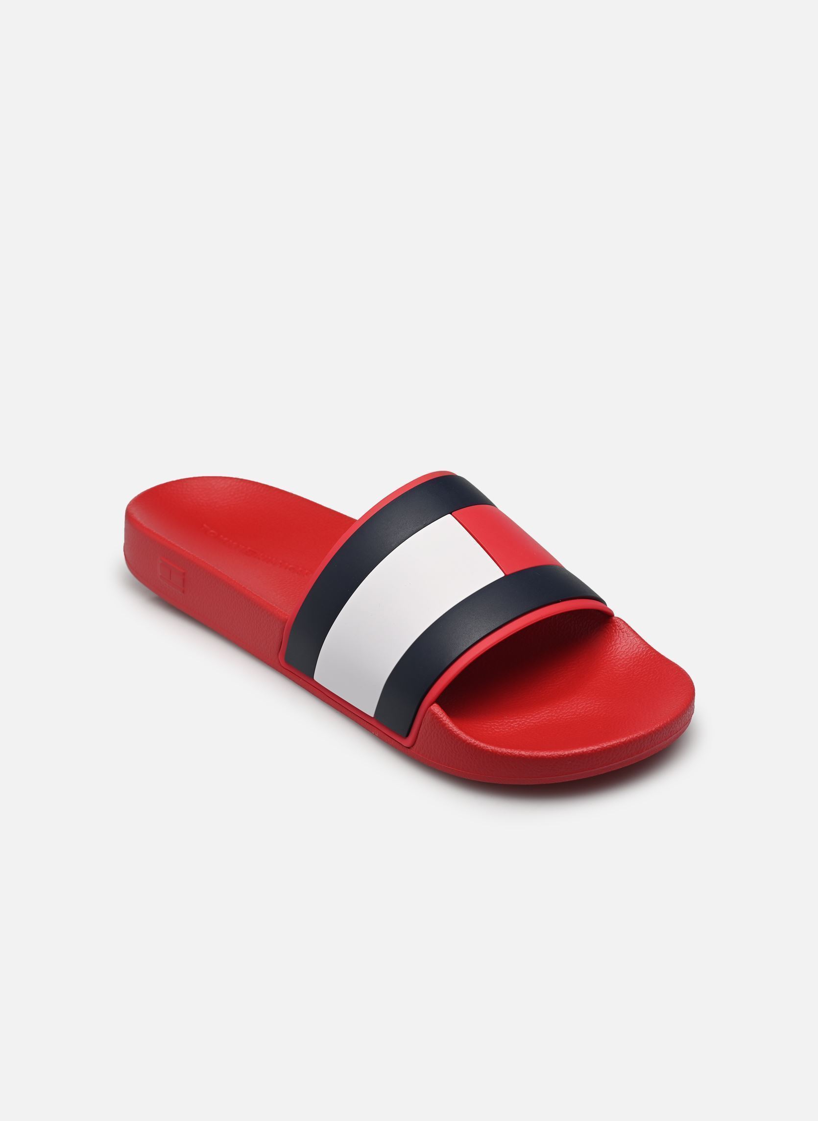 Claquettes Tommy Hilfiger RUBBER TH FLAG POOL SLIDE - vue 2