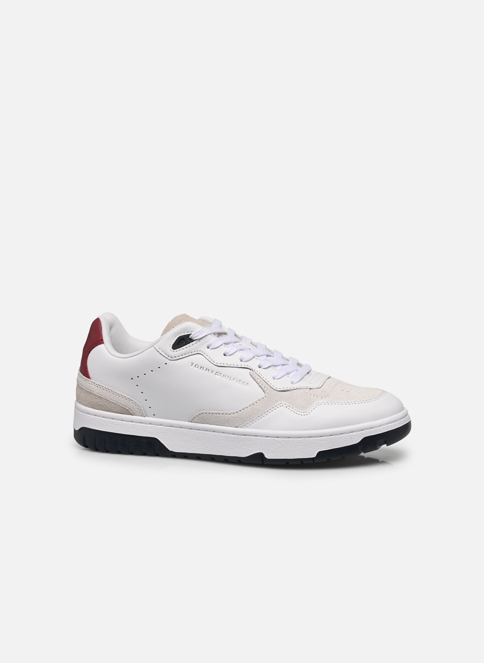 Baskets TH BASKET BETTER RWB homme blanc Tommy Hilfiger Baskets TH BASKET BETTER RWB homme blanc WHITE