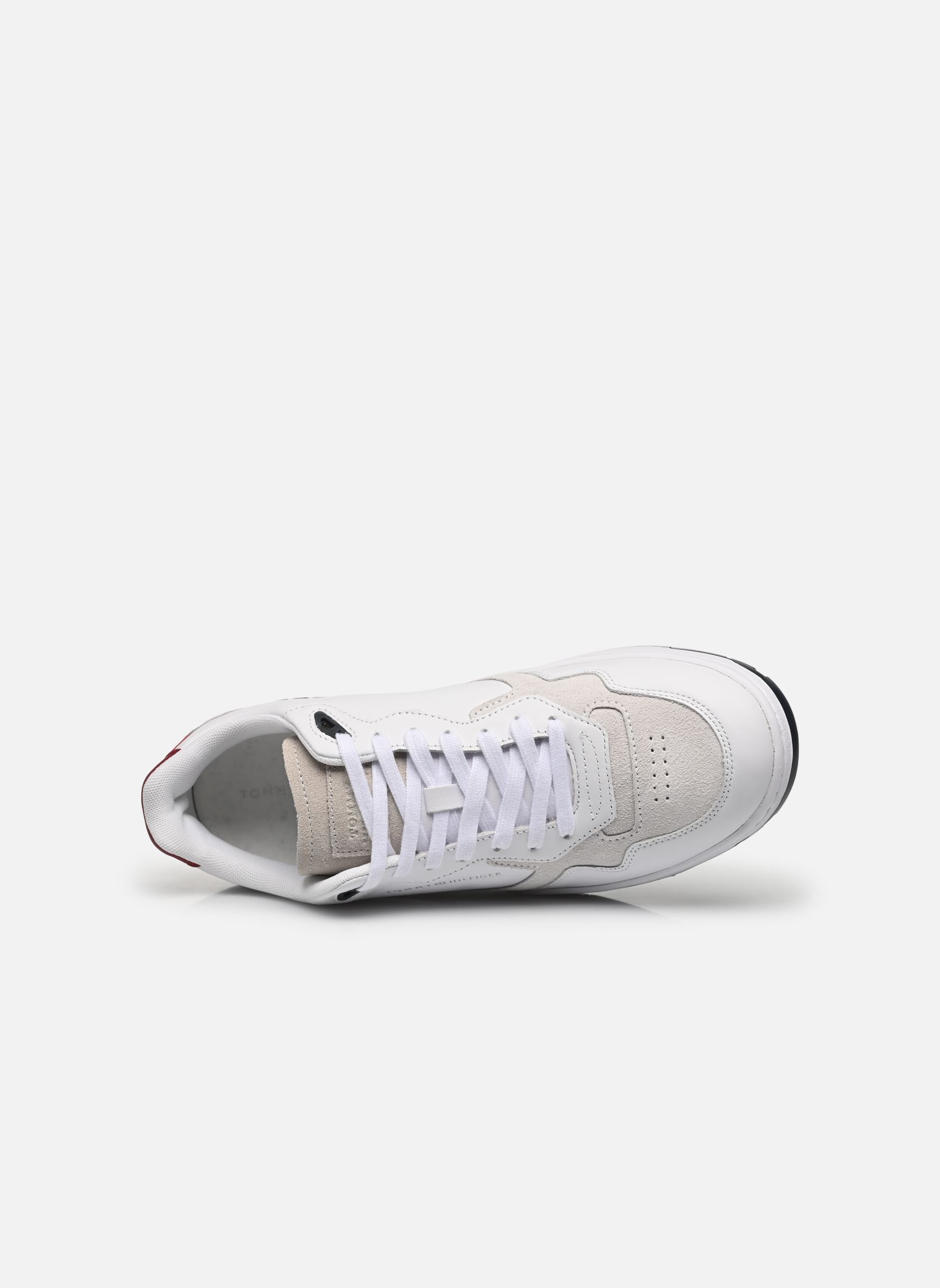 Baskets TH BASKET BETTER RWB homme blanc Tommy Hilfiger Baskets TH BASKET BETTER RWB homme blanc WHITE