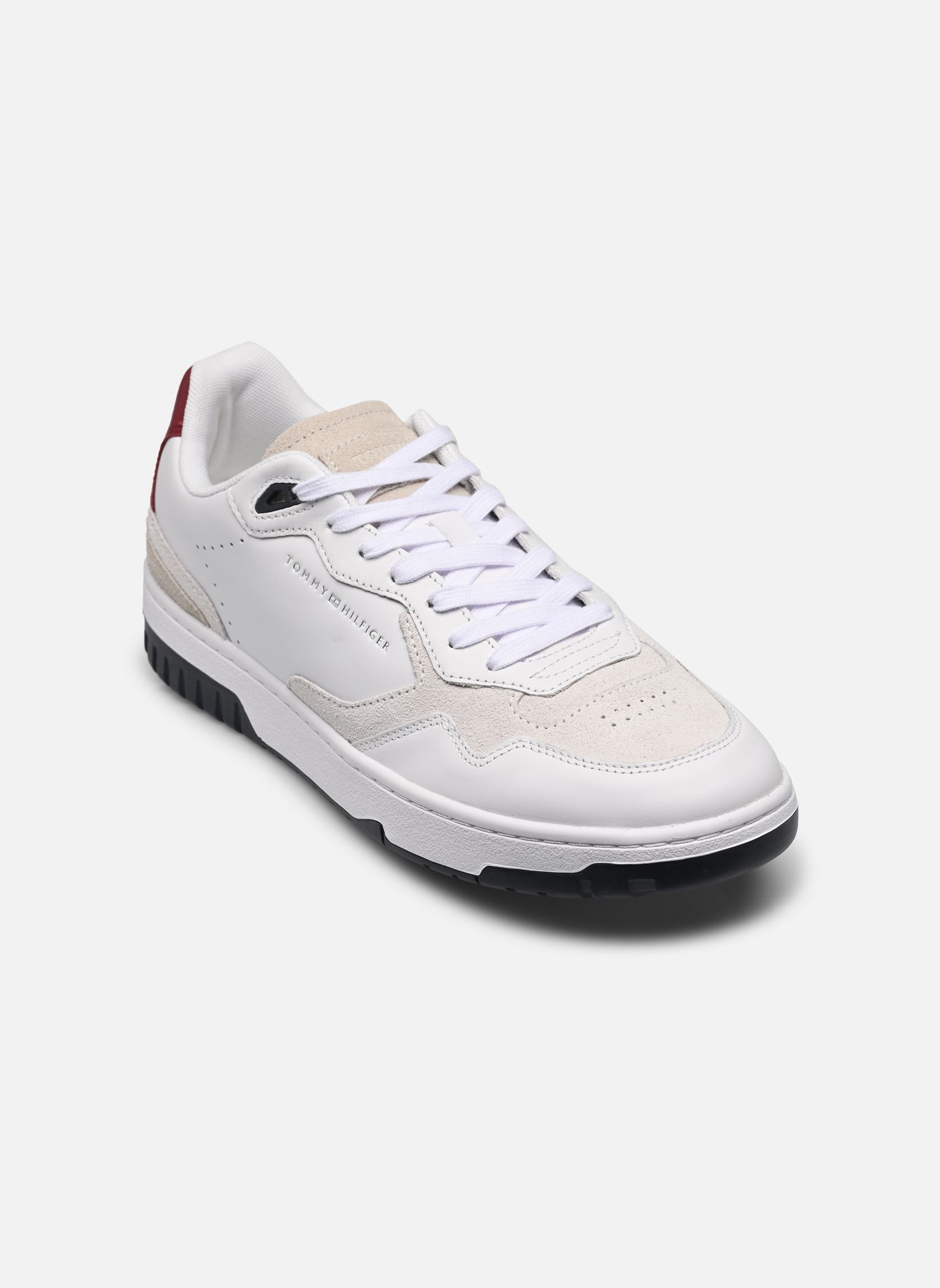 Baskets TH BASKET BETTER RWB homme blanc Tommy Hilfiger Baskets TH BASKET BETTER RWB homme blanc WHITE