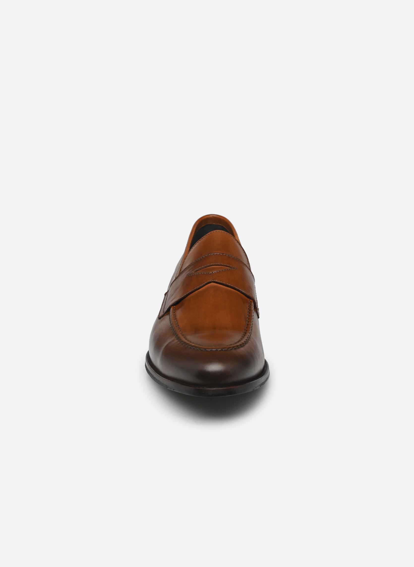 Mocassins FLUTE homme marron Brett & Sons Mocassins FLUTE homme marron NATURE BRANDY