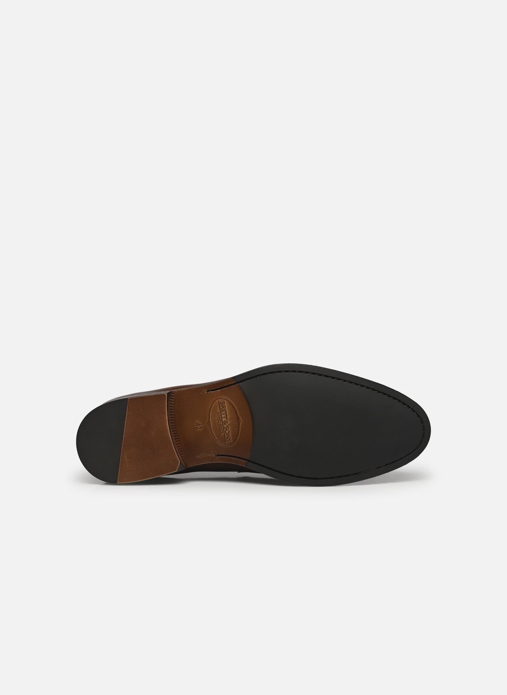 Mocassins FLUTE homme marron Brett & Sons Mocassins FLUTE homme marron NATURE BRANDY
