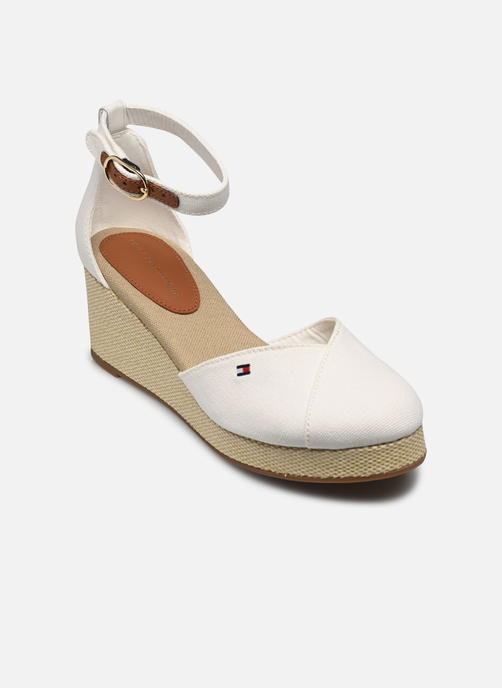 Sandales Tommy Hilfiger FLAG CLOSED TOE MID WEDGE ESPAD