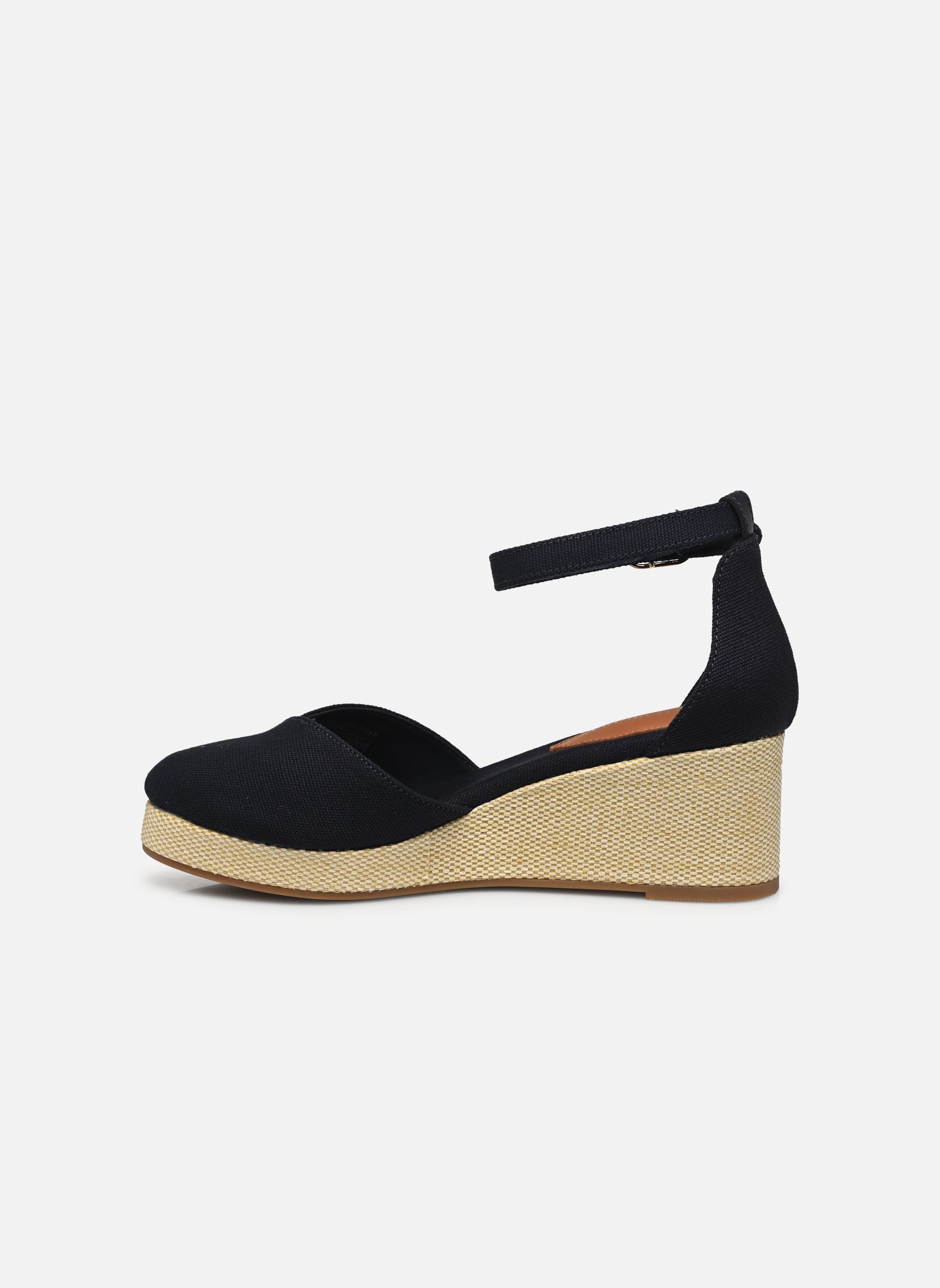 Alpargatas compensadas y plataformas FLAG CLOSED TOE MID mujer azul Tommy Hilfiger Alpargatas compensadas y plataformas FLAG CLOSED TOE MID mujer azul SPACE BLUE