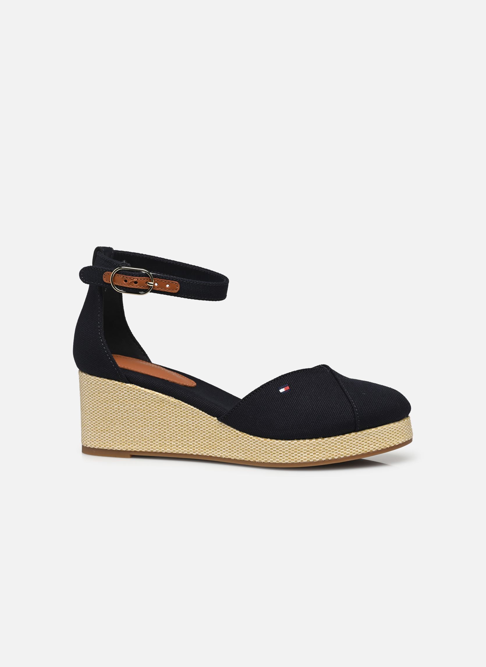 Alpargatas compensadas y plataformas FLAG CLOSED TOE MID mujer azul Tommy Hilfiger Alpargatas compensadas y plataformas FLAG CLOSED TOE MID mujer azul SPACE BLUE