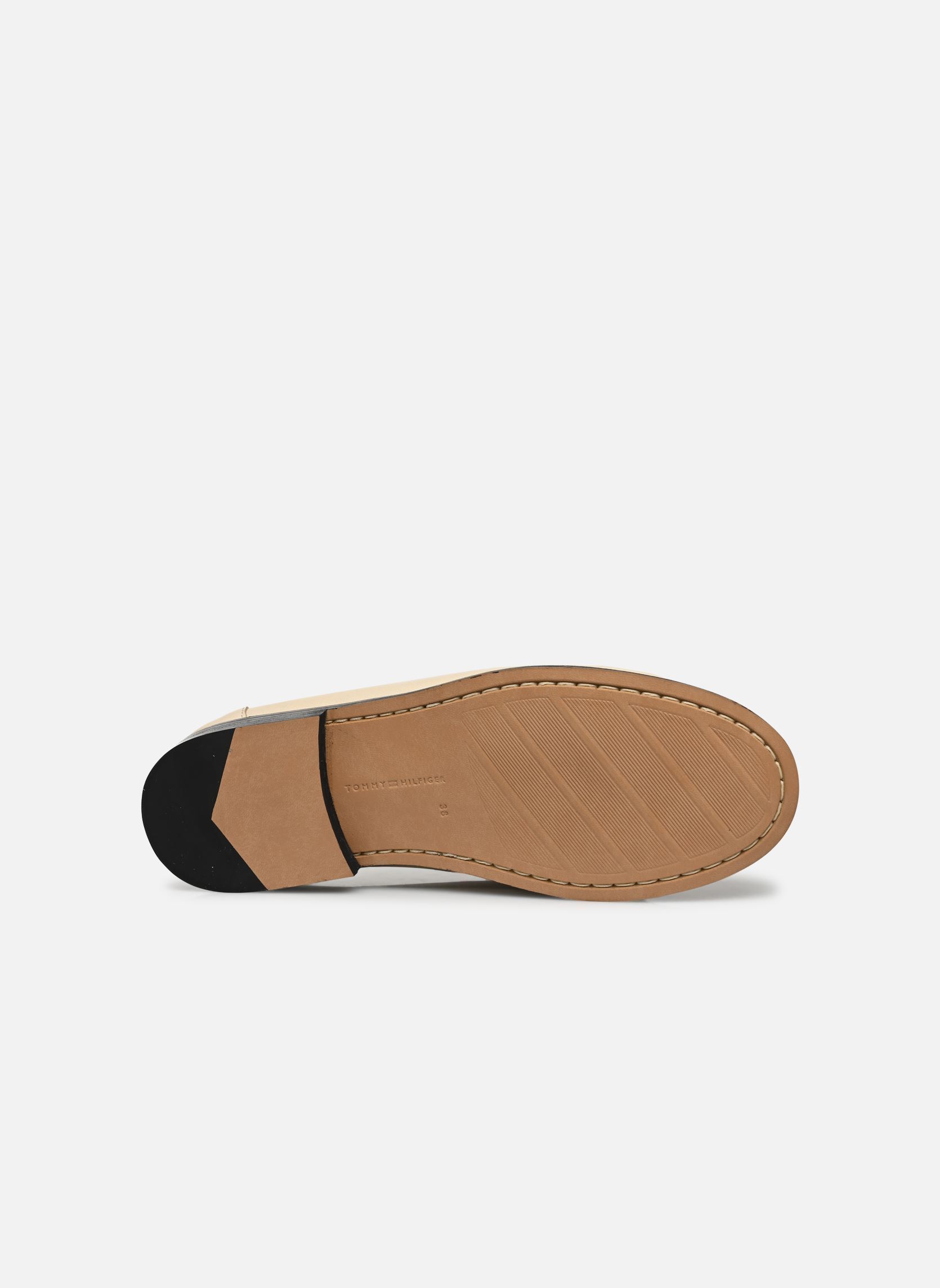 Loafer SOFT LEATHER HORSEBI damen beige Tommy Hilfiger Loafer SOFT LEATHER HORSEBI damen beige MUSLIN