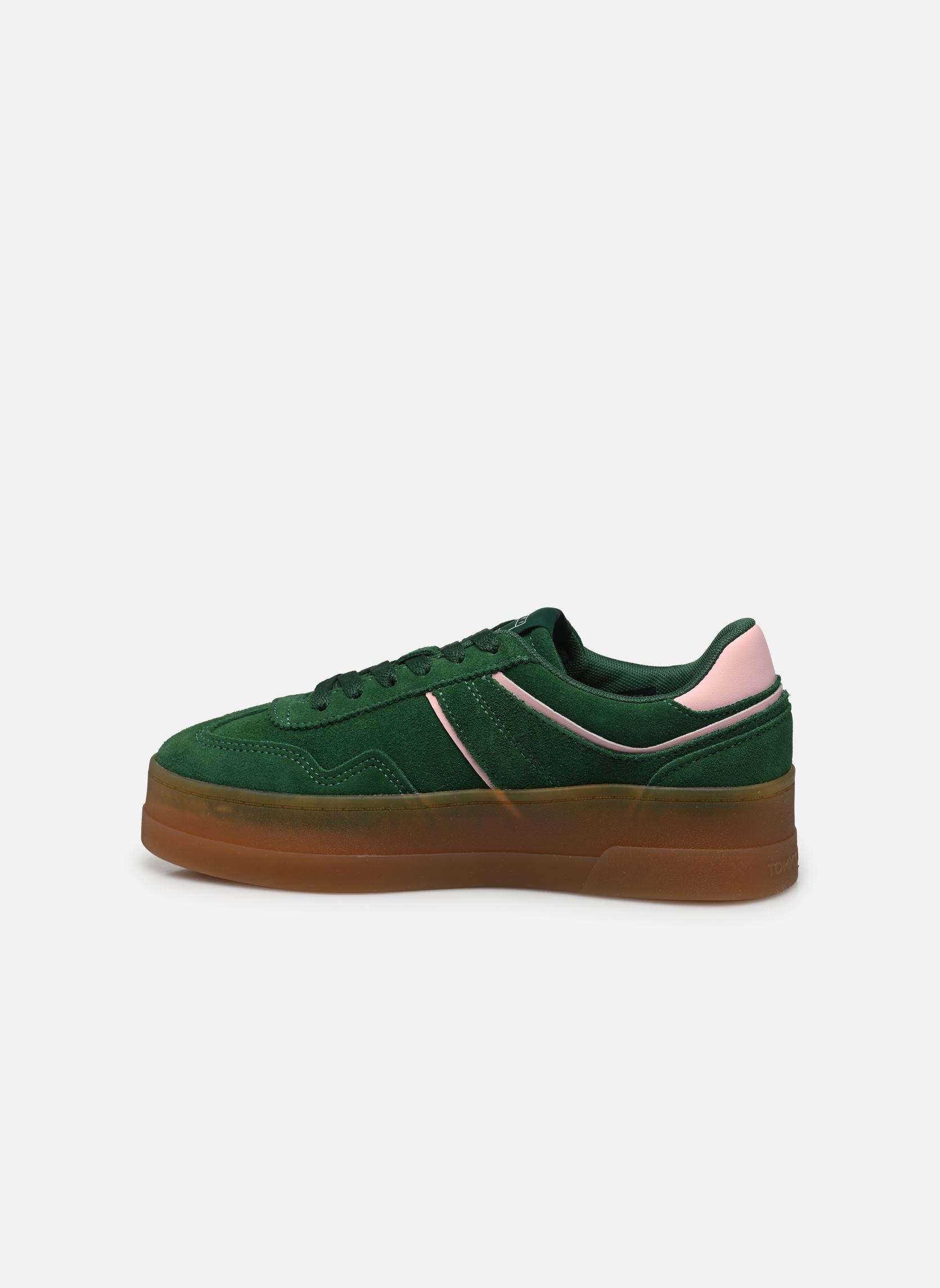 Baskets THE GREENWICH FLATFO femme vert Tommy Hilfiger Baskets THE GREENWICH FLATFO femme vert TERRAIN