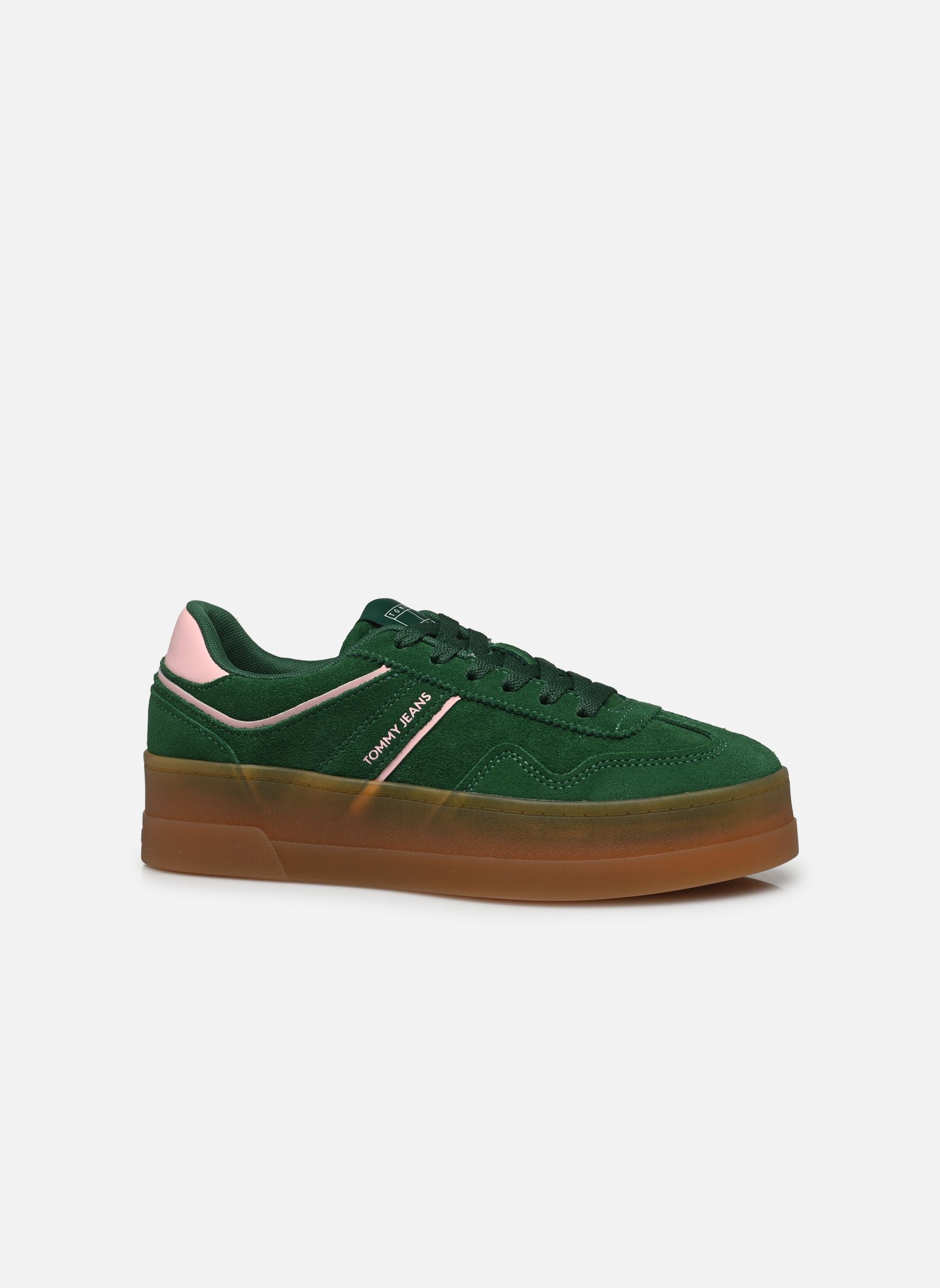 Baskets THE GREENWICH FLATFO femme vert Tommy Hilfiger Baskets THE GREENWICH FLATFO femme vert TERRAIN