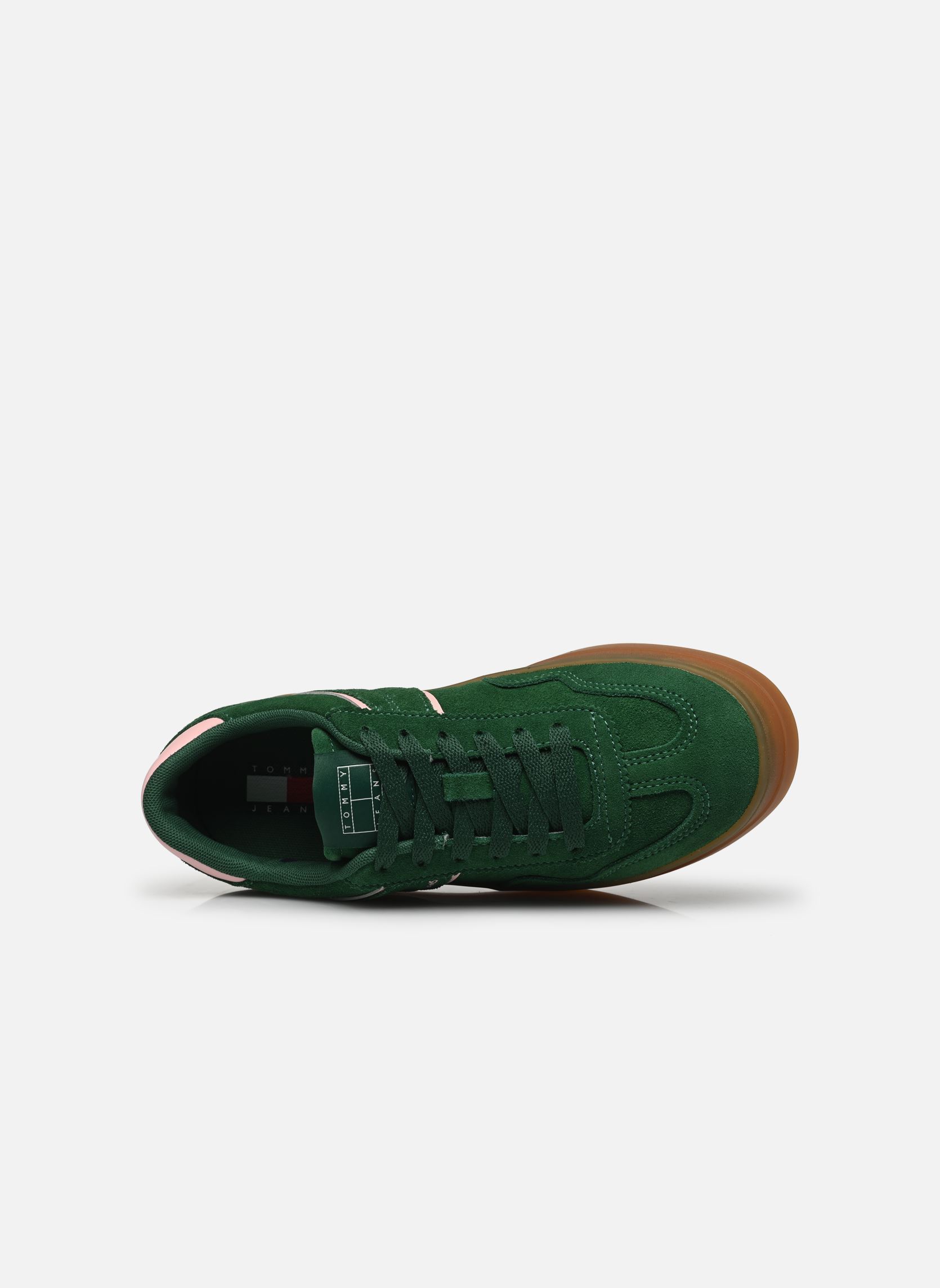 Baskets THE GREENWICH FLATFO femme vert Tommy Hilfiger Baskets THE GREENWICH FLATFO femme vert TERRAIN