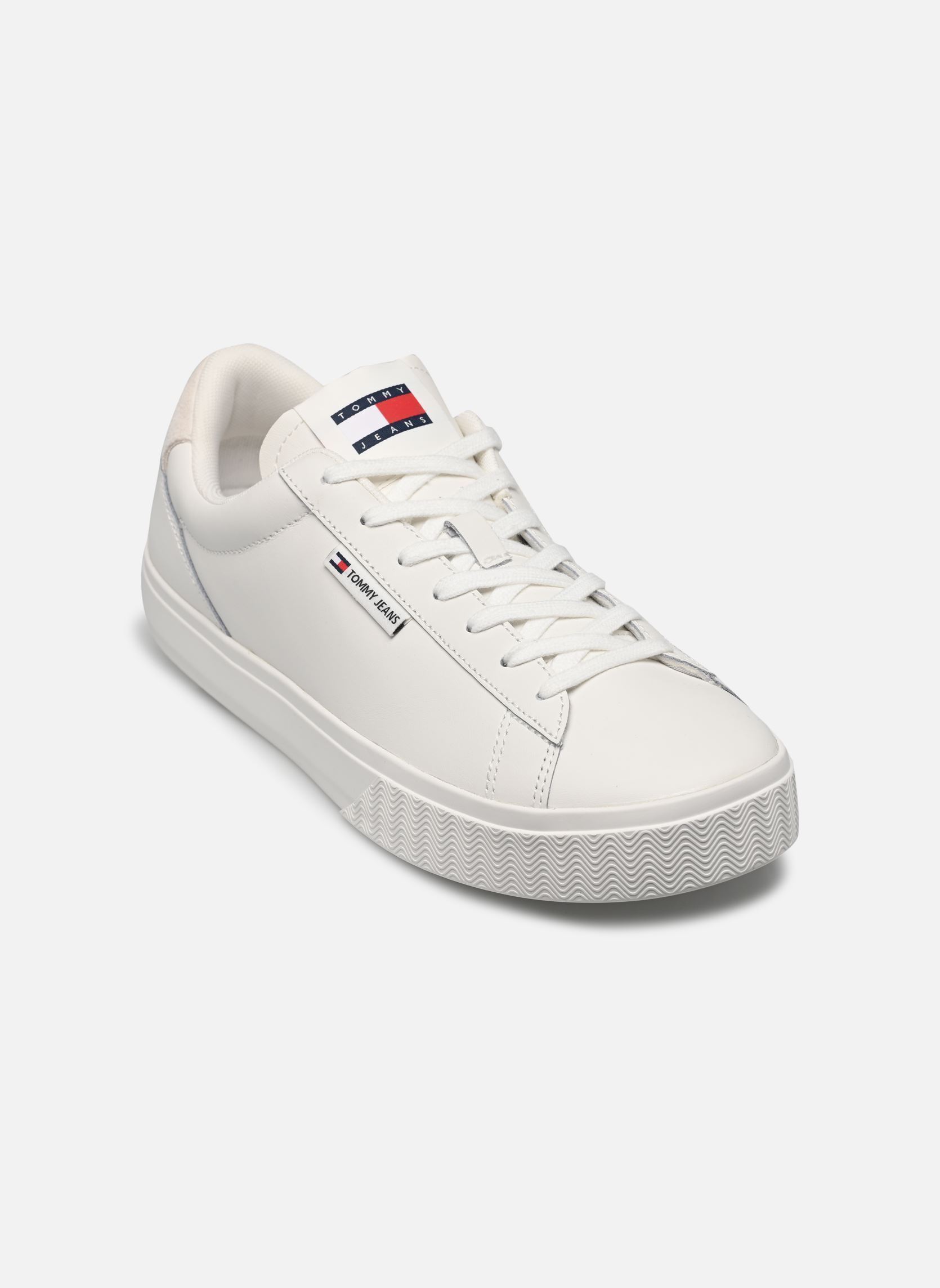 Niedrige Sneaker TJW CUPSOLE SNEAKER damen weiß Tommy Hilfiger Niedrige Sneaker TJW CUPSOLE SNEAKER damen weiß ECRU