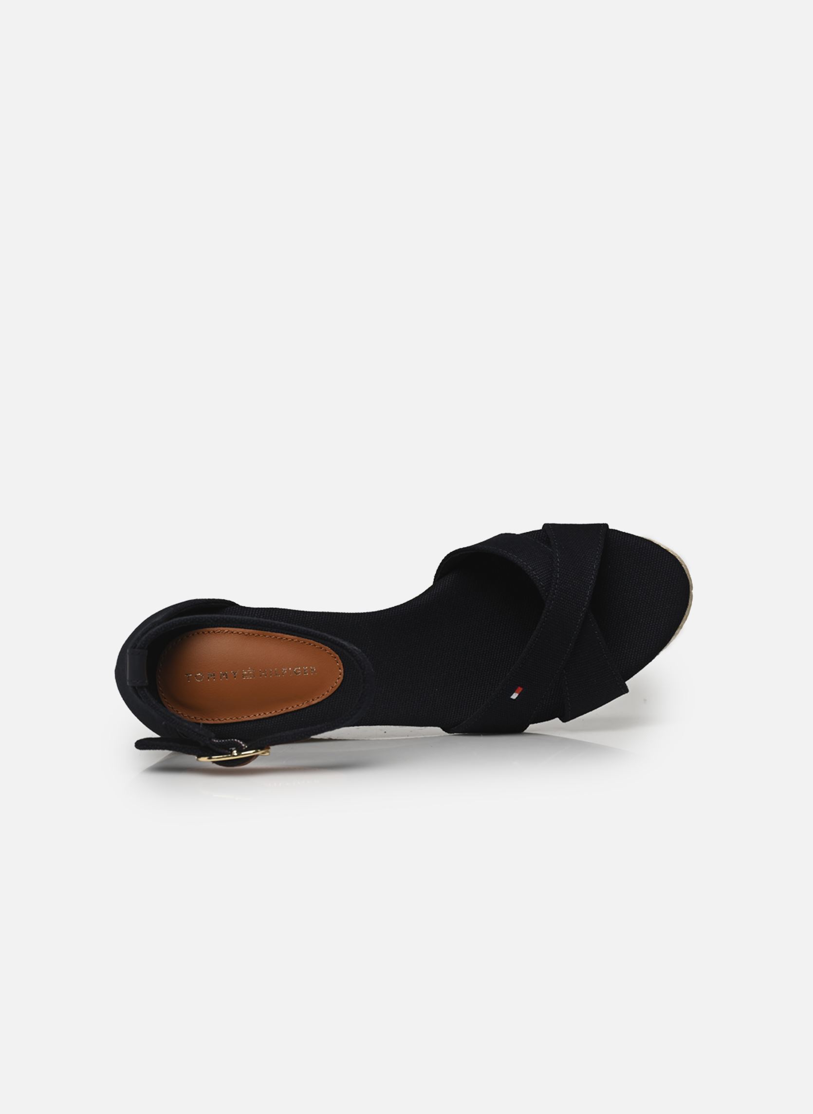 Espadrillas con zeppa e plateau FLAG CRISS-CROS MID donna blu Tommy Hilfiger Espadrillas con zeppa e plateau FLAG CRISS-CROS MID donna blu SPACE BLUE