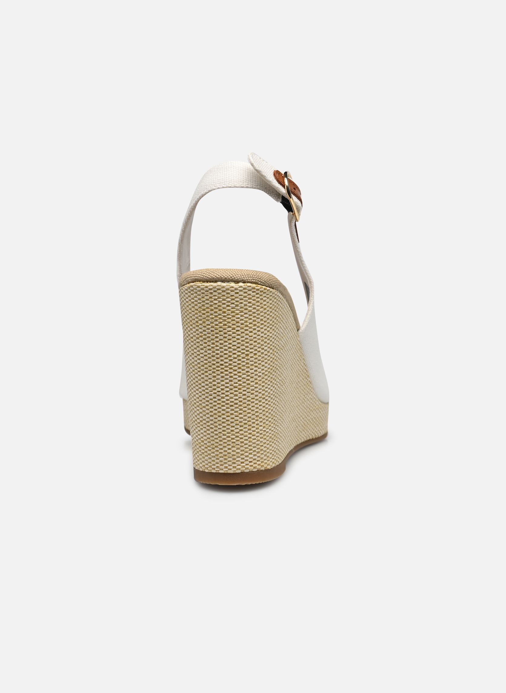 Alpargatas compensadas y plataformas FLAG HIGH WEDGE ESPA mujer blanco Tommy Hilfiger Alpargatas compensadas y plataformas FLAG HIGH WEDGE ESPA mujer blanco ECRU