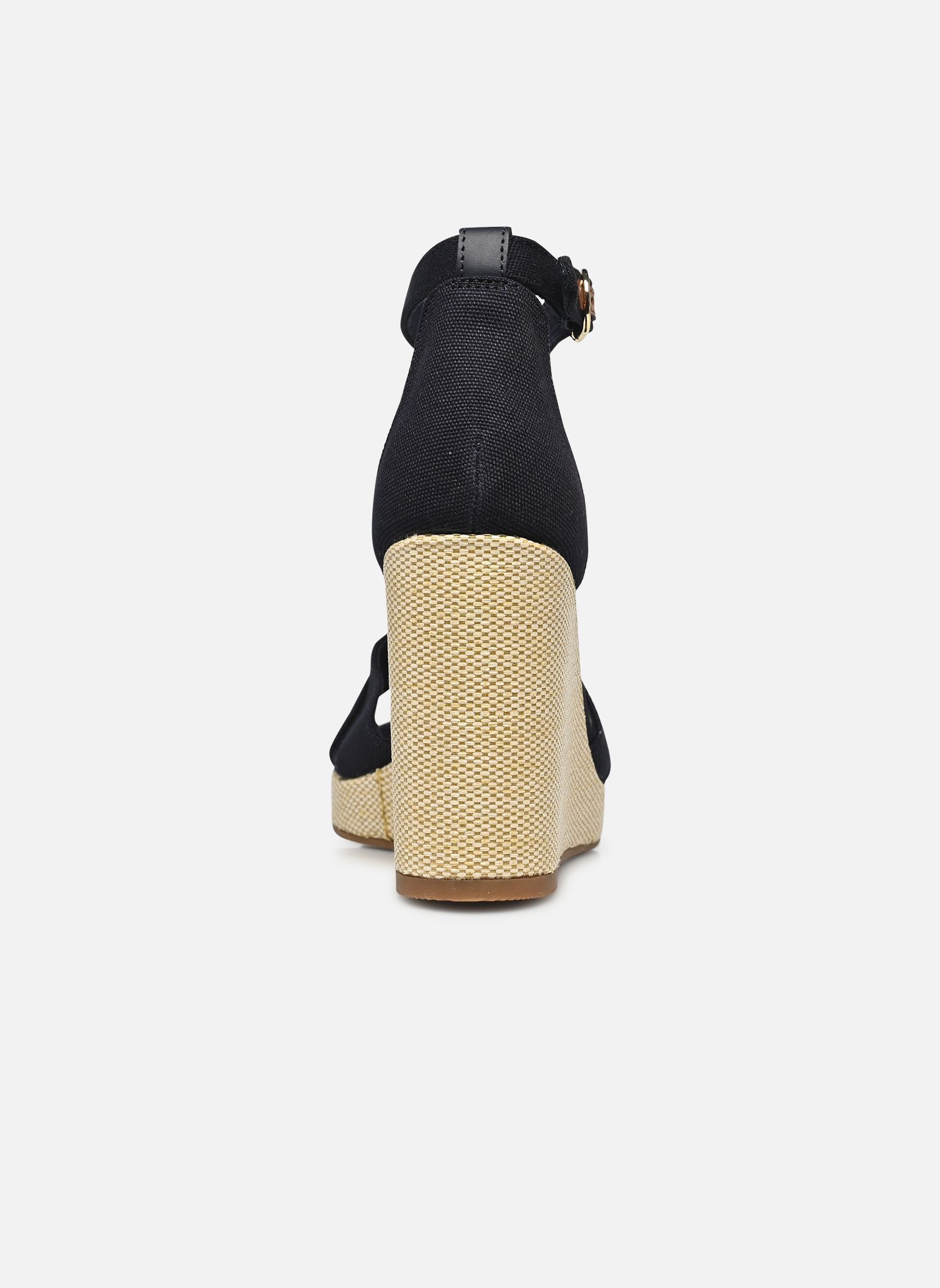 Espadrilles met sleehak en plateau FLAG HIGH WEDGE ESPA dames blauw Tommy Hilfiger Espadrilles met sleehak en plateau FLAG HIGH WEDGE ESPA dames blauw SPACE BLUE