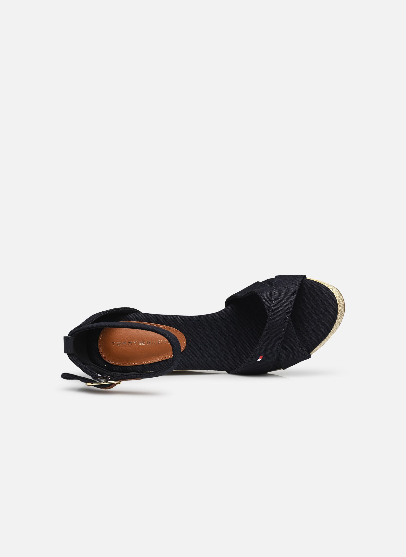 Espadrilles met sleehak en plateau FLAG HIGH WEDGE ESPA dames blauw Tommy Hilfiger Espadrilles met sleehak en plateau FLAG HIGH WEDGE ESPA dames blauw SPACE BLUE