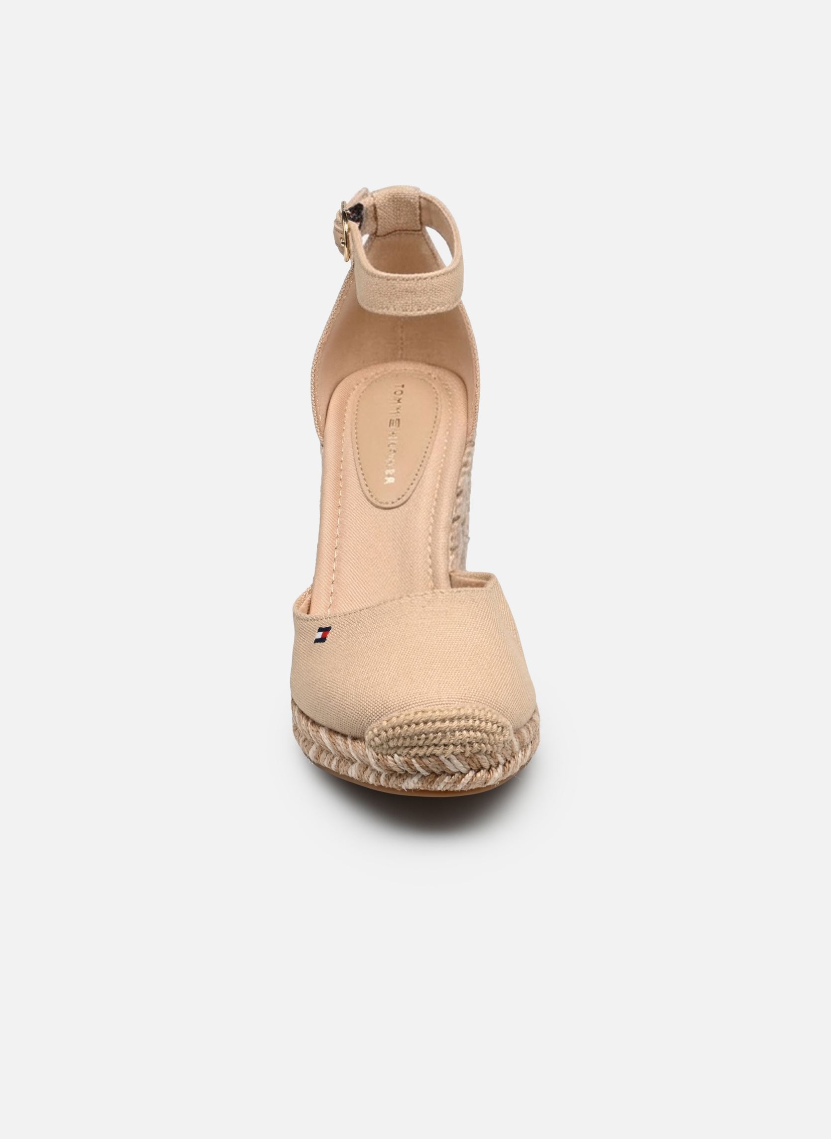 Espadrilles compensées et plateformes FLAG HIGH WEDGE ESPA femme beige Tommy Hilfiger Espadrilles compensées et plateformes FLAG HIGH WEDGE ESPA femme beige FW0FW09225AB3