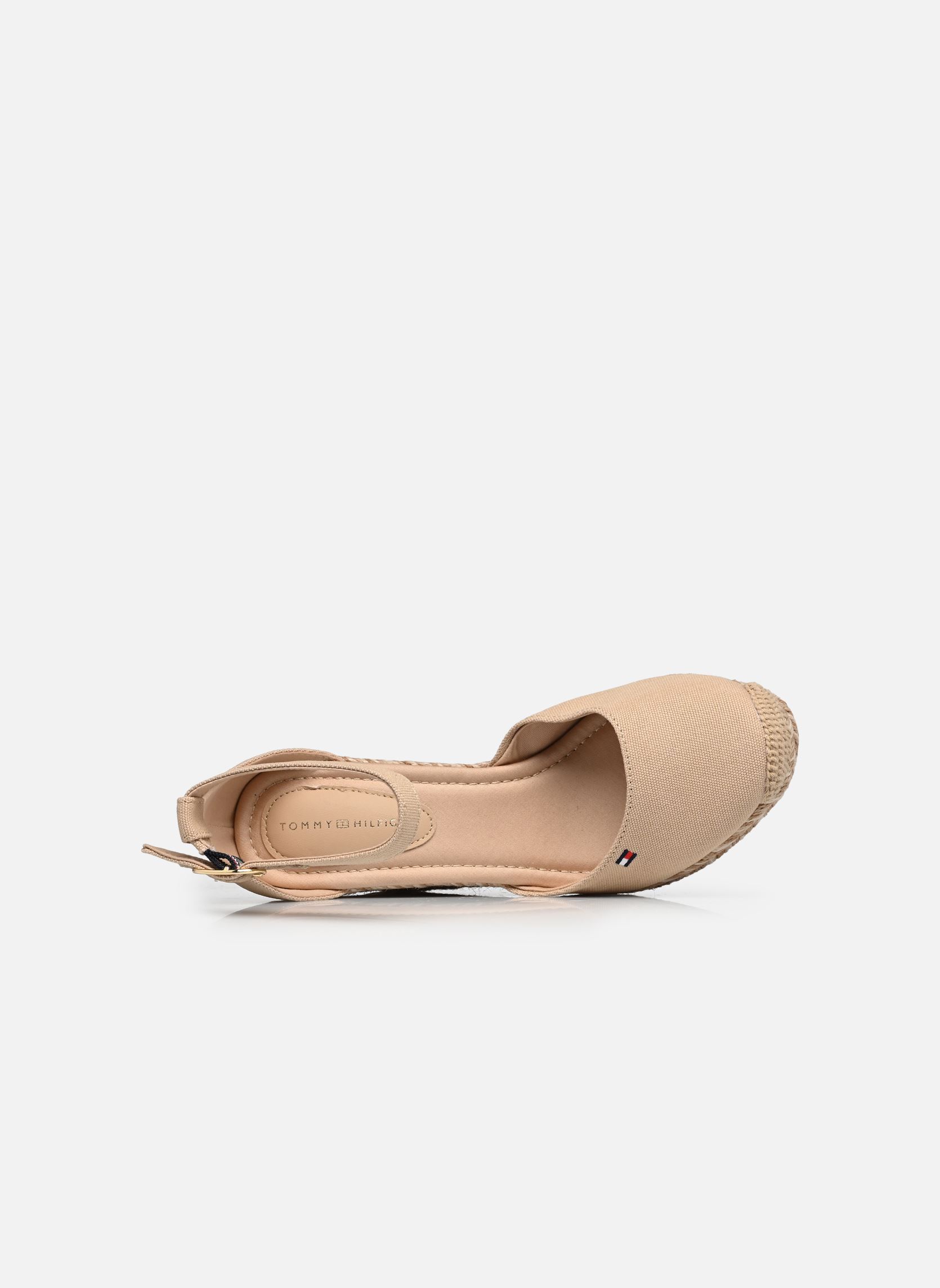 Espadrilles compensées et plateformes FLAG HIGH WEDGE ESPA femme beige Tommy Hilfiger Espadrilles compensées et plateformes FLAG HIGH WEDGE ESPA femme beige FW0FW09225AB3