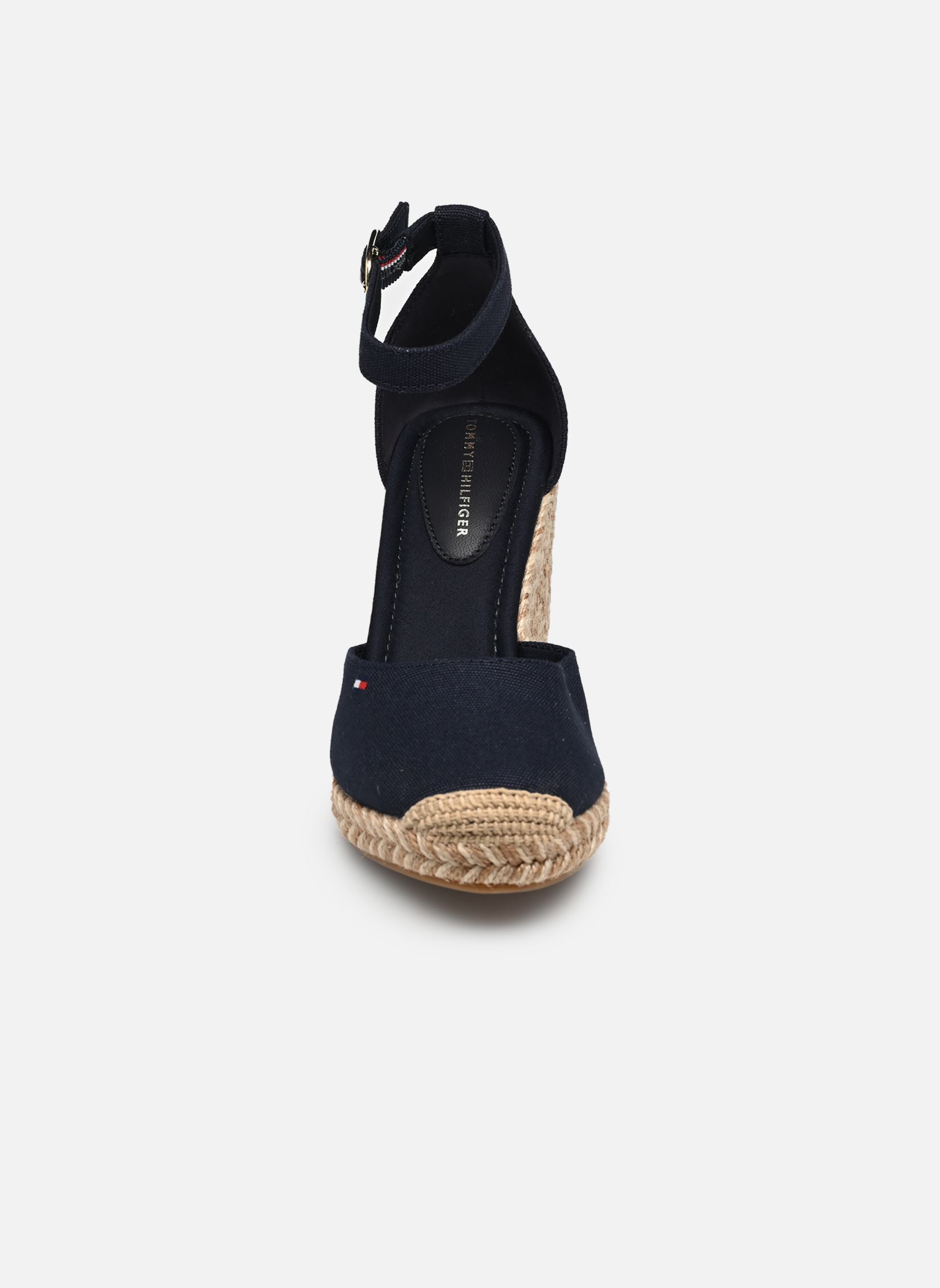 Alpargatas compensadas y plataformas FLAG HIGH WEDGE ESPA mujer azul Tommy Hilfiger Alpargatas compensadas y plataformas FLAG HIGH WEDGE ESPA mujer azul FW0FW09225DW6
