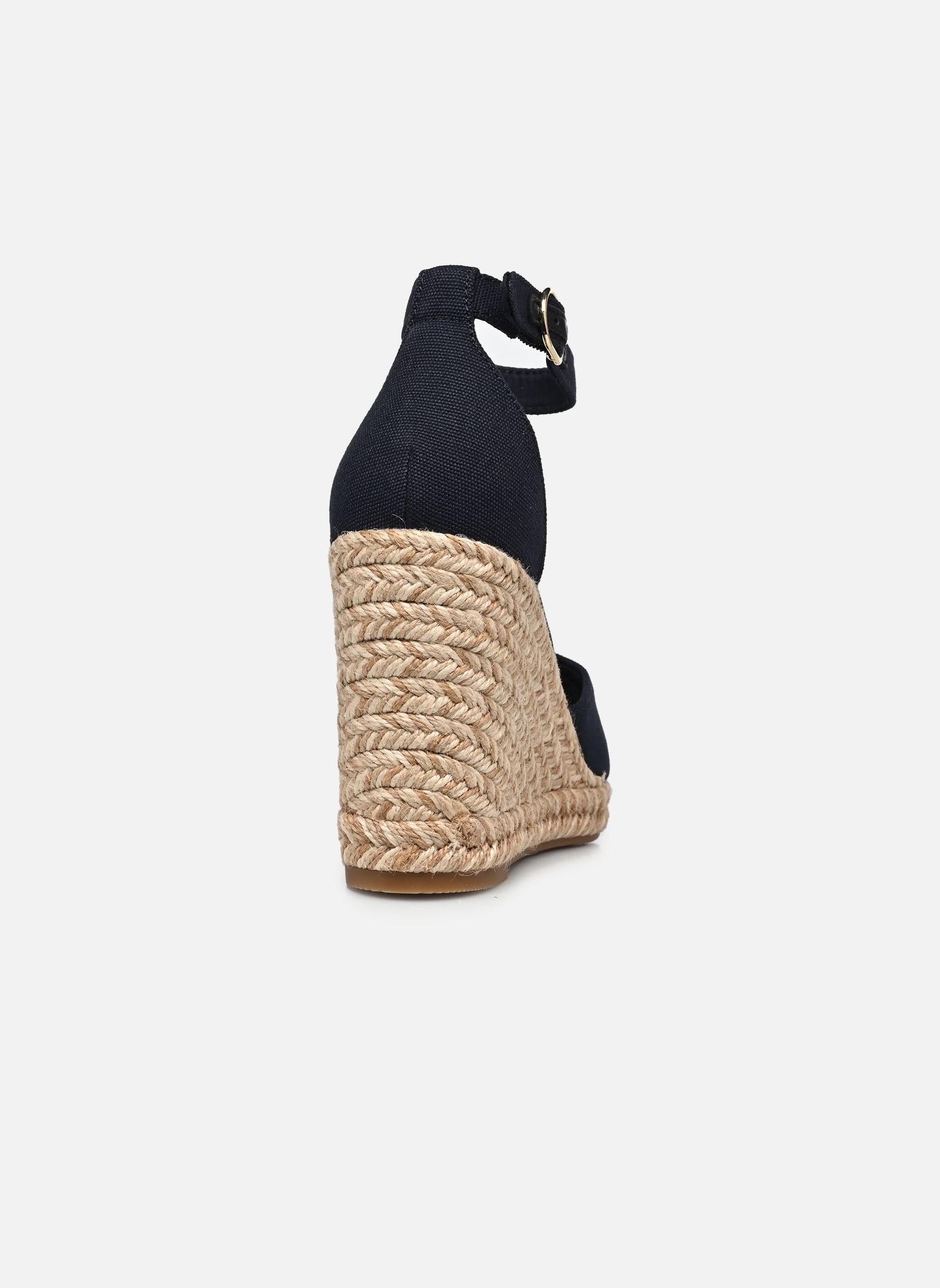 Alpargatas compensadas y plataformas FLAG HIGH WEDGE ESPA mujer azul Tommy Hilfiger Alpargatas compensadas y plataformas FLAG HIGH WEDGE ESPA mujer azul FW0FW09225DW6