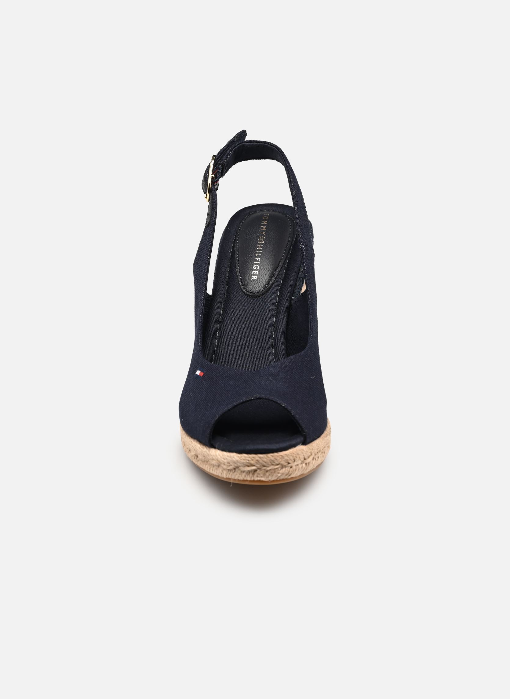 Espadrilles compensées et plateformes FLAG HIGH WEDGE ESPA femme bleu Tommy Hilfiger Espadrilles compensées et plateformes FLAG HIGH WEDGE ESPA femme bleu FW0FW09343DW6