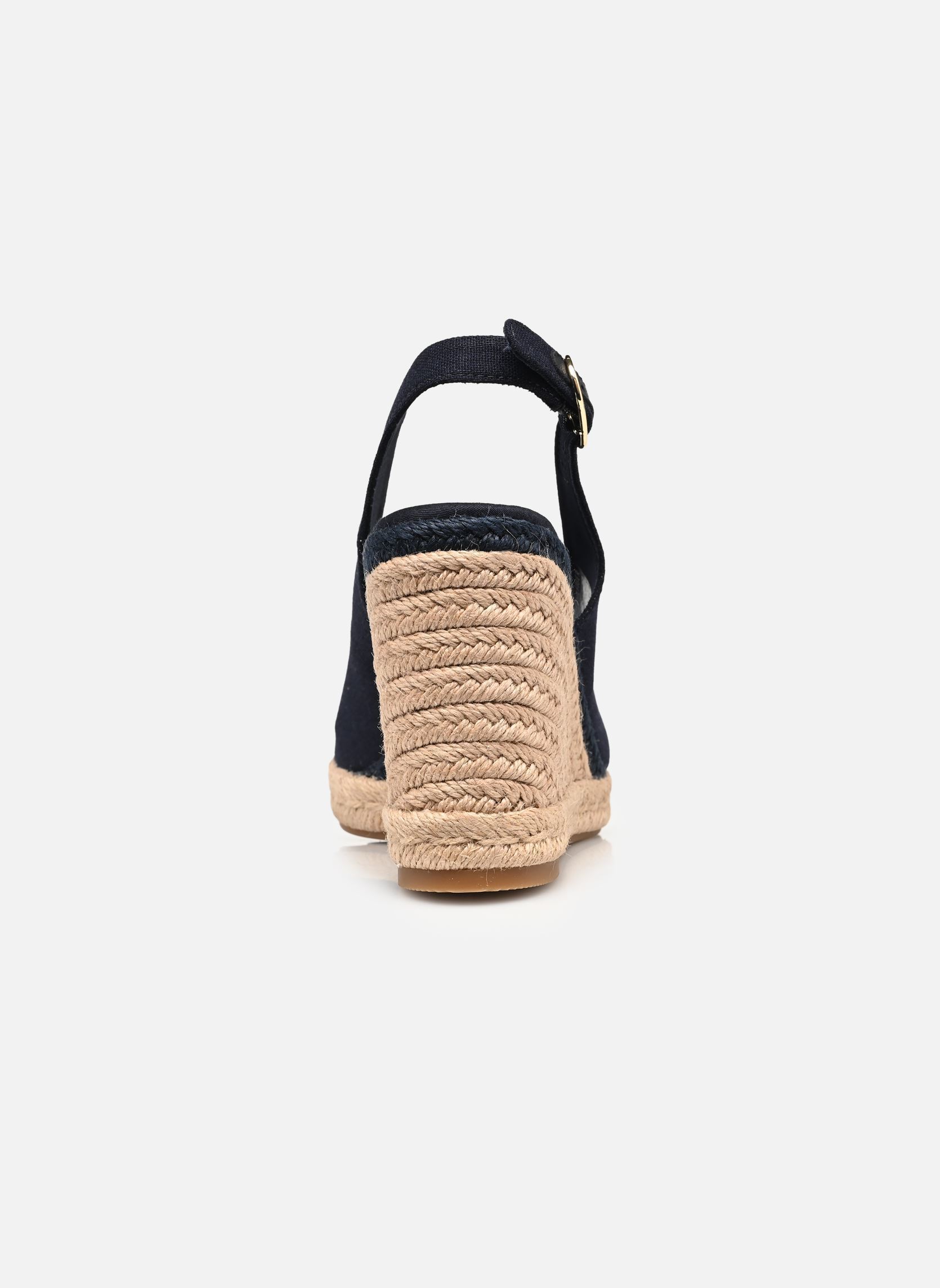 Espadrilles compensées et plateformes FLAG HIGH WEDGE ESPA femme bleu Tommy Hilfiger Espadrilles compensées et plateformes FLAG HIGH WEDGE ESPA femme bleu FW0FW09343DW6