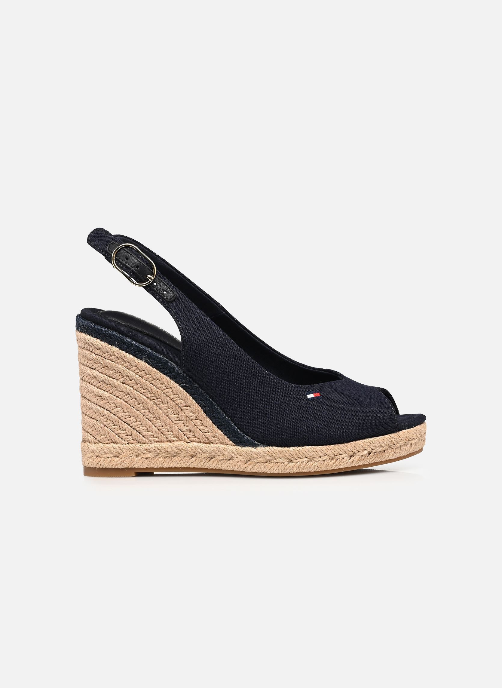 Espadrilles compensées et plateformes FLAG HIGH WEDGE ESPA femme bleu Tommy Hilfiger Espadrilles compensées et plateformes FLAG HIGH WEDGE ESPA femme bleu FW0FW09343DW6