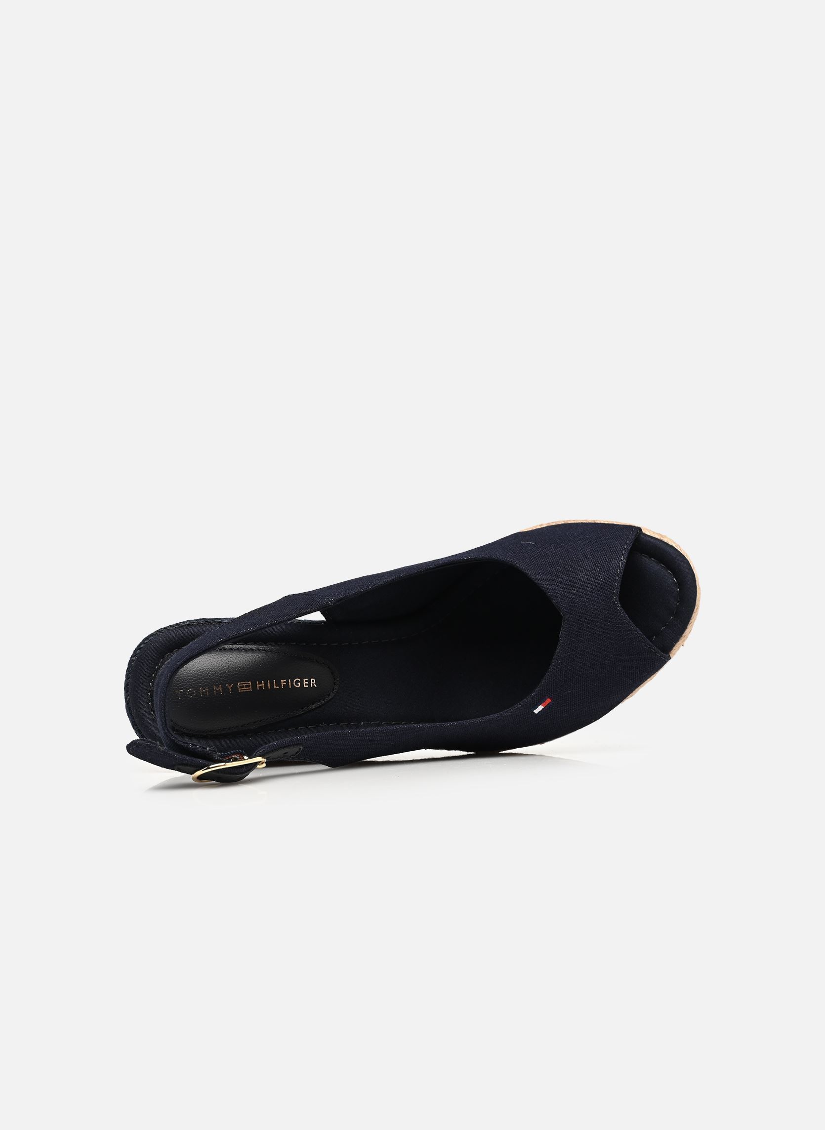 Espadrilles compensées et plateformes FLAG HIGH WEDGE ESPA femme bleu Tommy Hilfiger Espadrilles compensées et plateformes FLAG HIGH WEDGE ESPA femme bleu FW0FW09343DW6