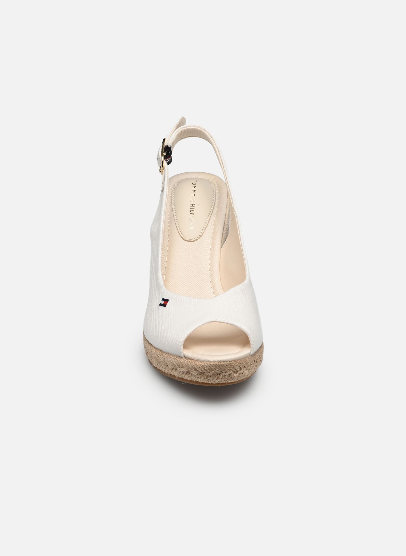 Espadrilles compensées et plateformes FLAG HIGH WEDGE ESPA femme blanc Tommy Hilfiger Espadrilles compensées et plateformes FLAG HIGH WEDGE ESPA femme blanc FW0FW09343YBL