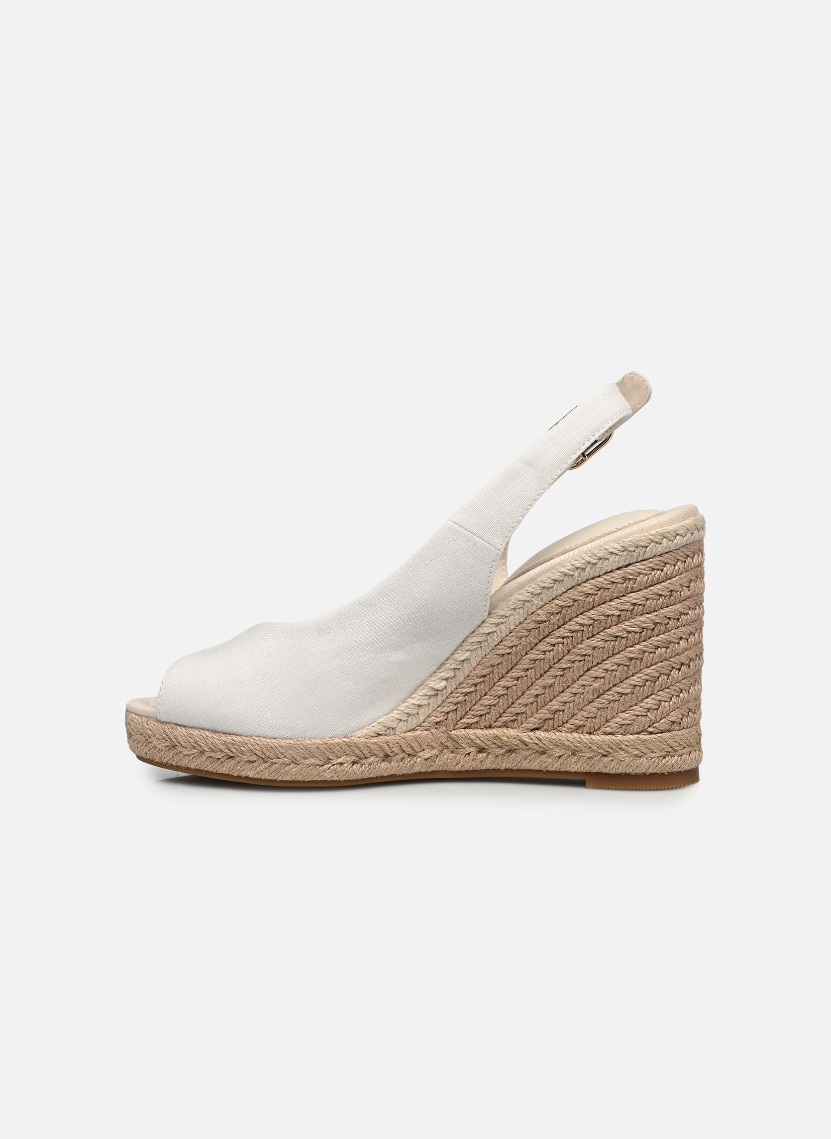 Espadrilles compensées et plateformes FLAG HIGH WEDGE ESPA femme blanc Tommy Hilfiger Espadrilles compensées et plateformes FLAG HIGH WEDGE ESPA femme blanc FW0FW09343YBL