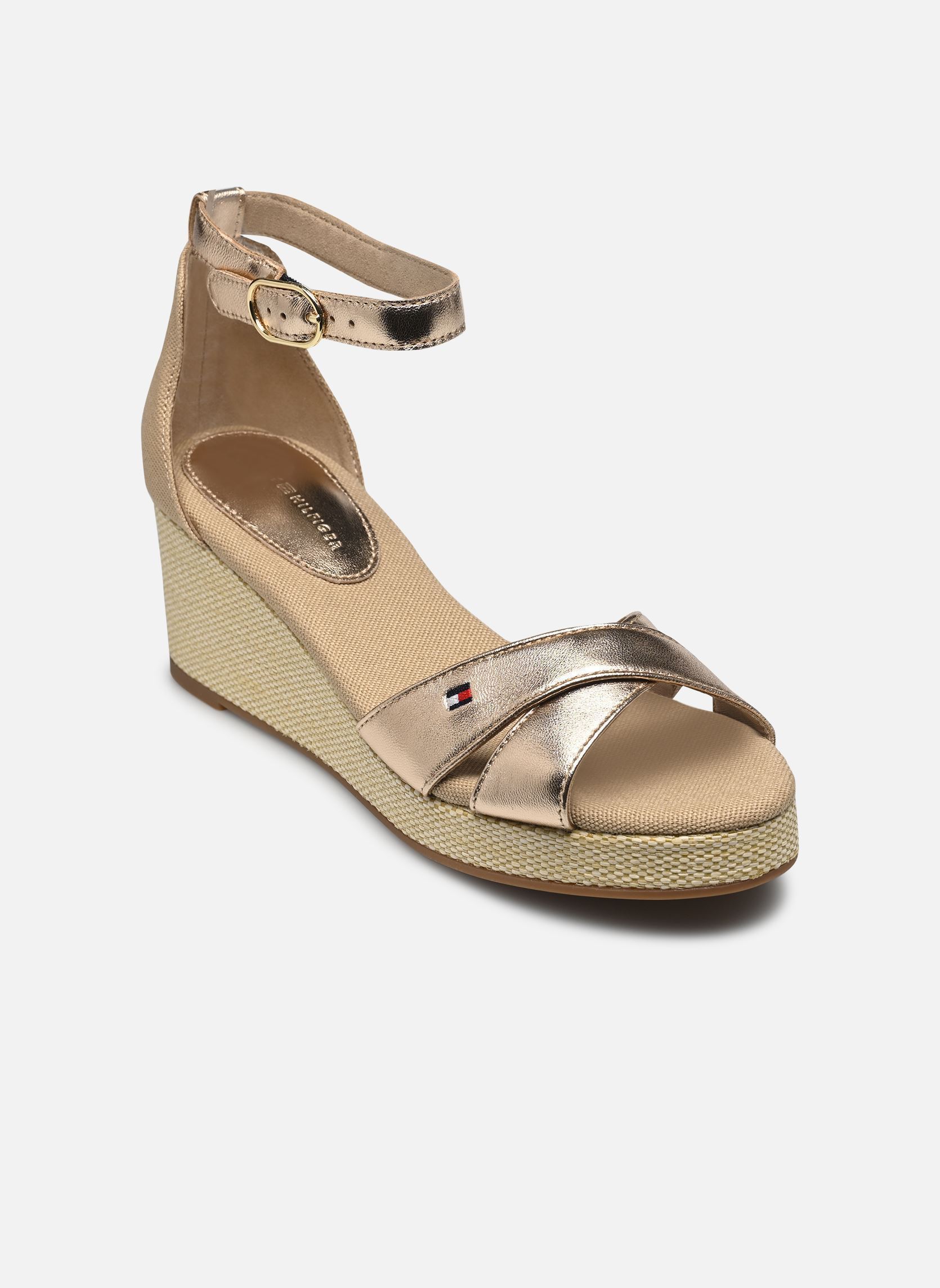 Espadrilles Tommy Hilfiger FLAG METALLIC MID WE pour Femme Espadrilles Tommy Hilfiger FLAG METALLIC MID WE pour Femme