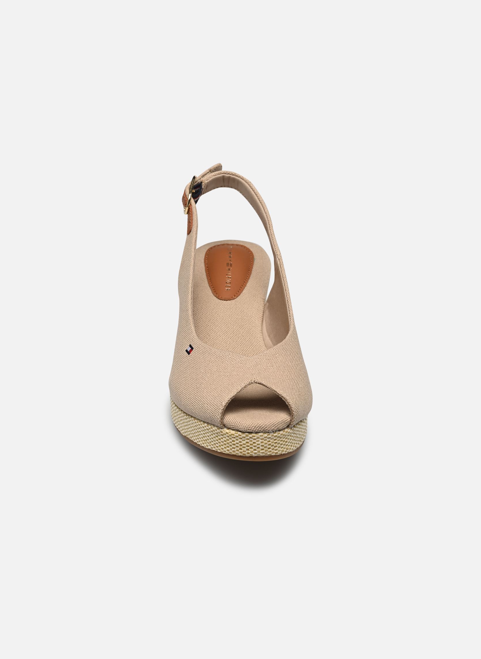 Keil- und Plateau-Espadrilles FLAG MID WEDGE ESPAD damen beige Tommy Hilfiger Keil- und Plateau-Espadrilles FLAG MID WEDGE ESPAD damen beige HORSERADISH