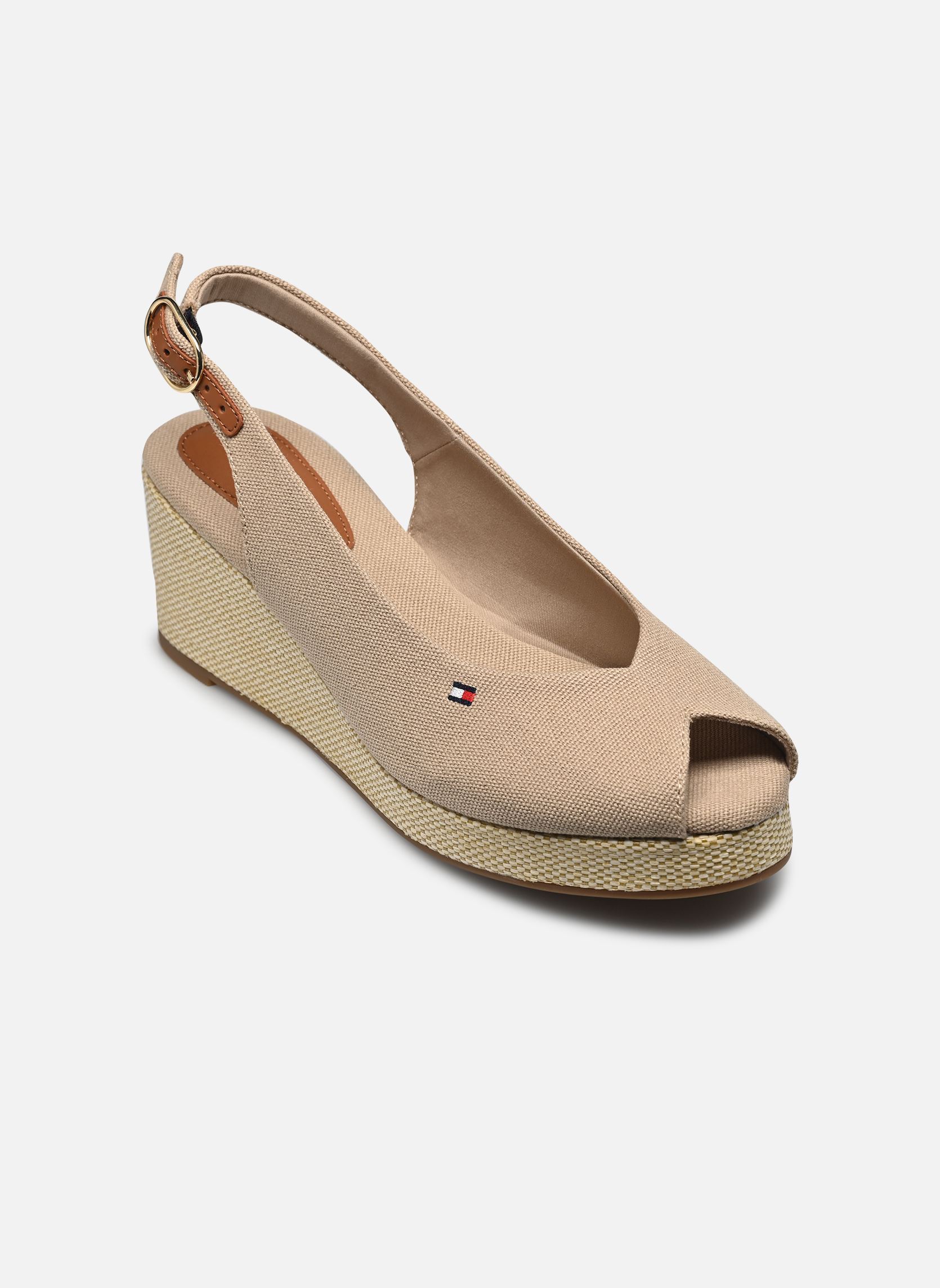 Espadrilles Tommy Hilfiger FLAG MID WEDGE ESPAD pour Femme Espadrilles Tommy Hilfiger FLAG MID WEDGE ESPAD pour Femme