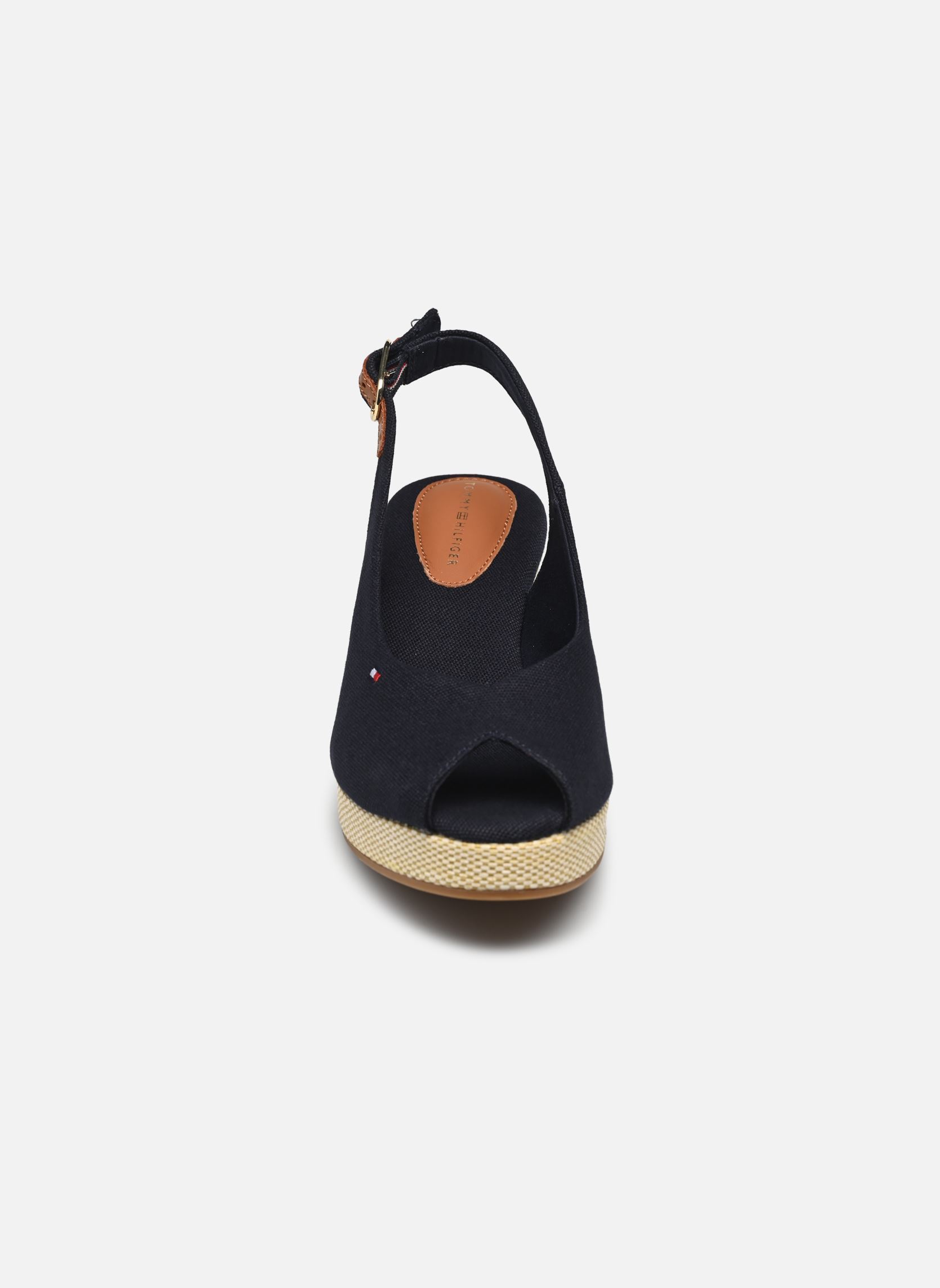 Espadrilles compensées et plateformes FLAG MID WEDGE ESPAD femme bleu Tommy Hilfiger Espadrilles compensées et plateformes FLAG MID WEDGE ESPAD femme bleu SPACE BLUE
