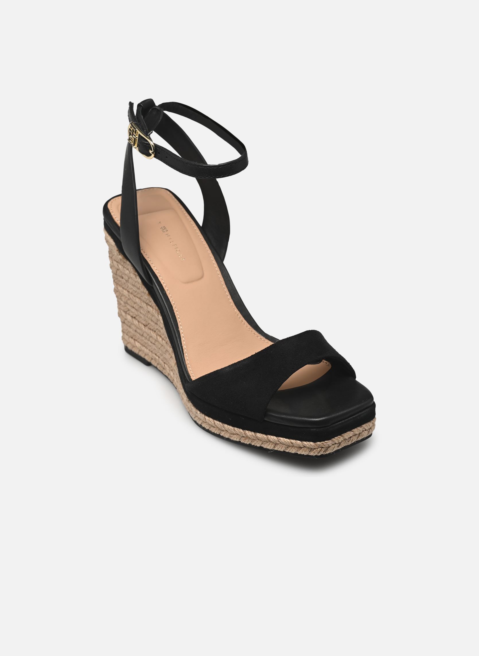 Espadrilles Tommy Hilfiger LEATHER & SUEDE HIGH pour Femme