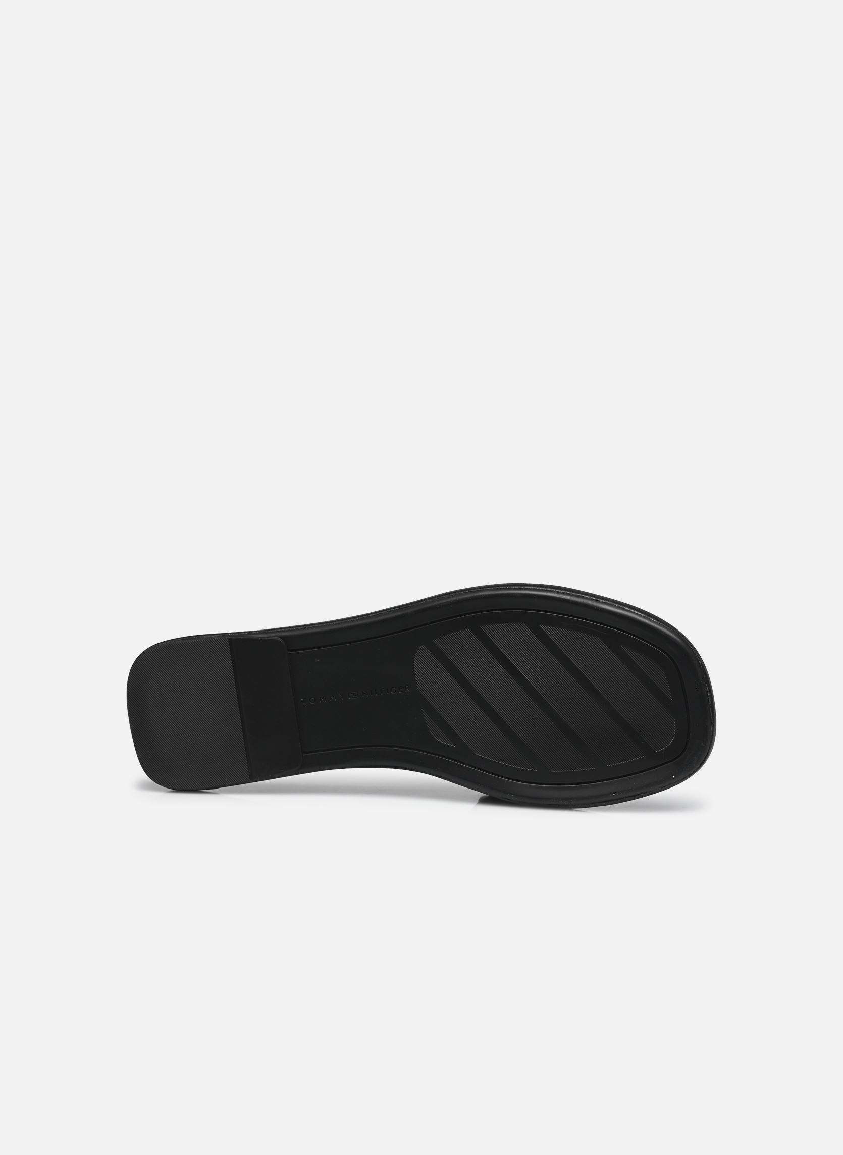 Sandales plates LEATHER HORSEBIT MUL femme noir Tommy Hilfiger Sandales plates LEATHER HORSEBIT MUL femme noir BLACK