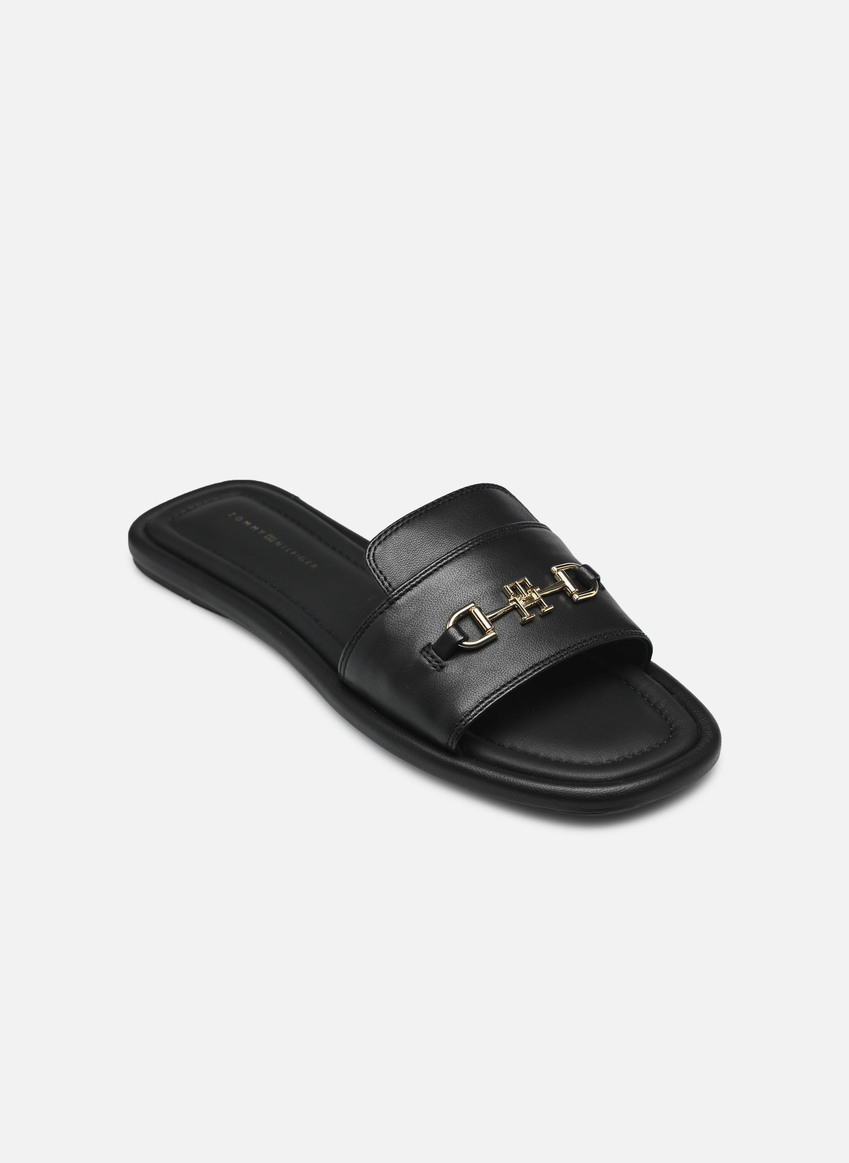 Sandales et nu pieds Tommy Hilfiger LEATHER HORSEBIT MUL pour Femme