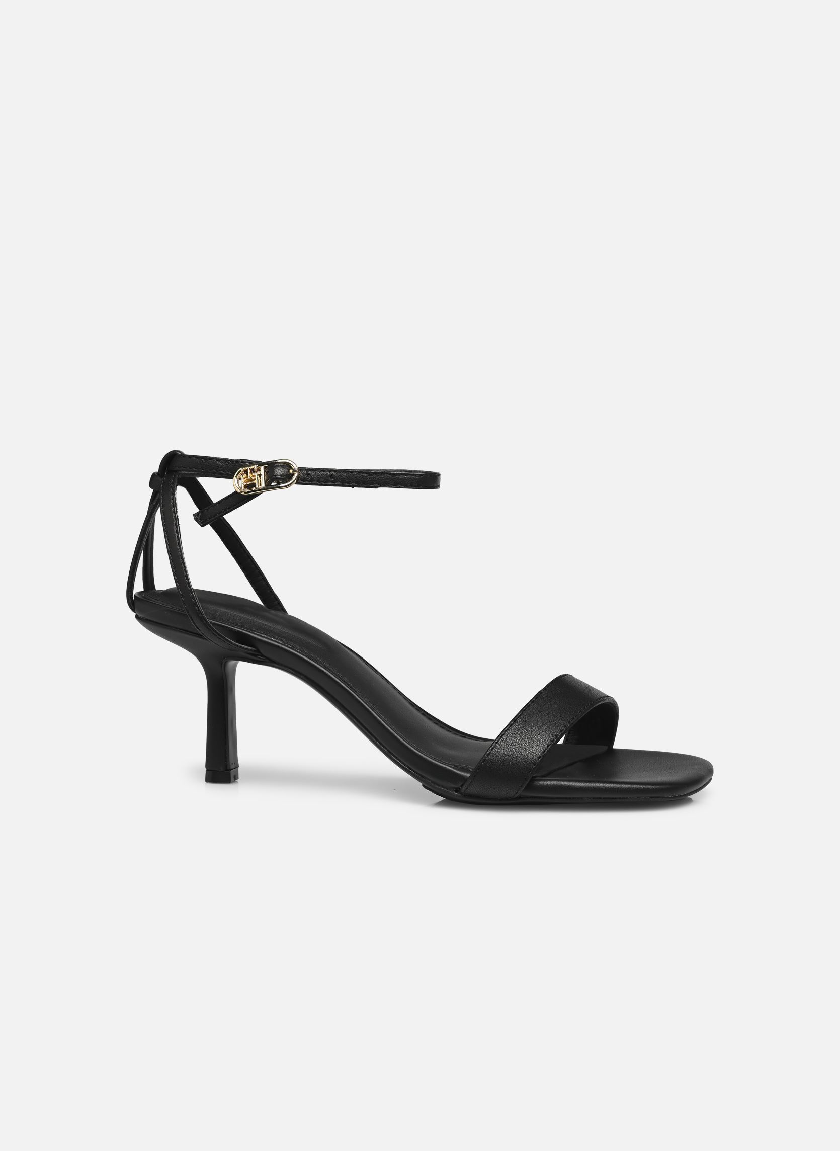 Sandalias LEATHER KNOTS KITTEN mujer negro Tommy Hilfiger Sandalias LEATHER KNOTS KITTEN mujer negro BLACK